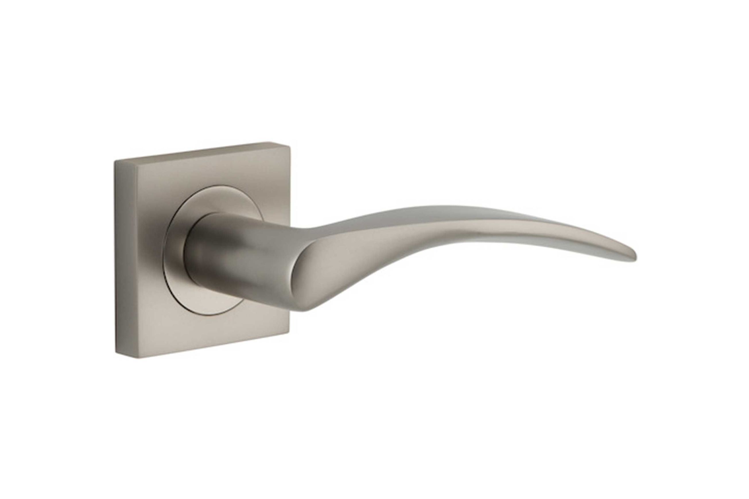 Oxford Door Lever Square Rose