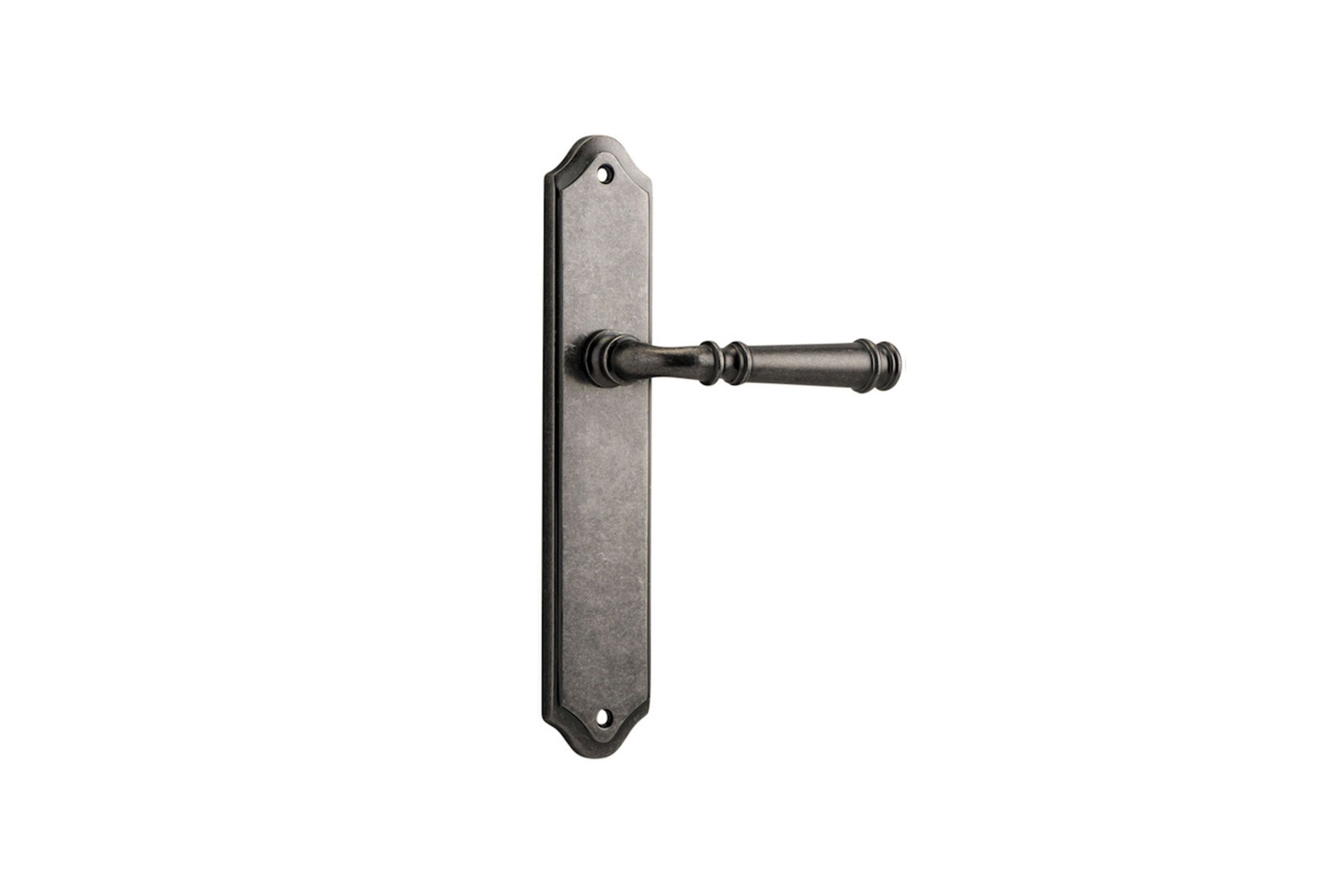 Verona Door Lever Shouldered Backplate