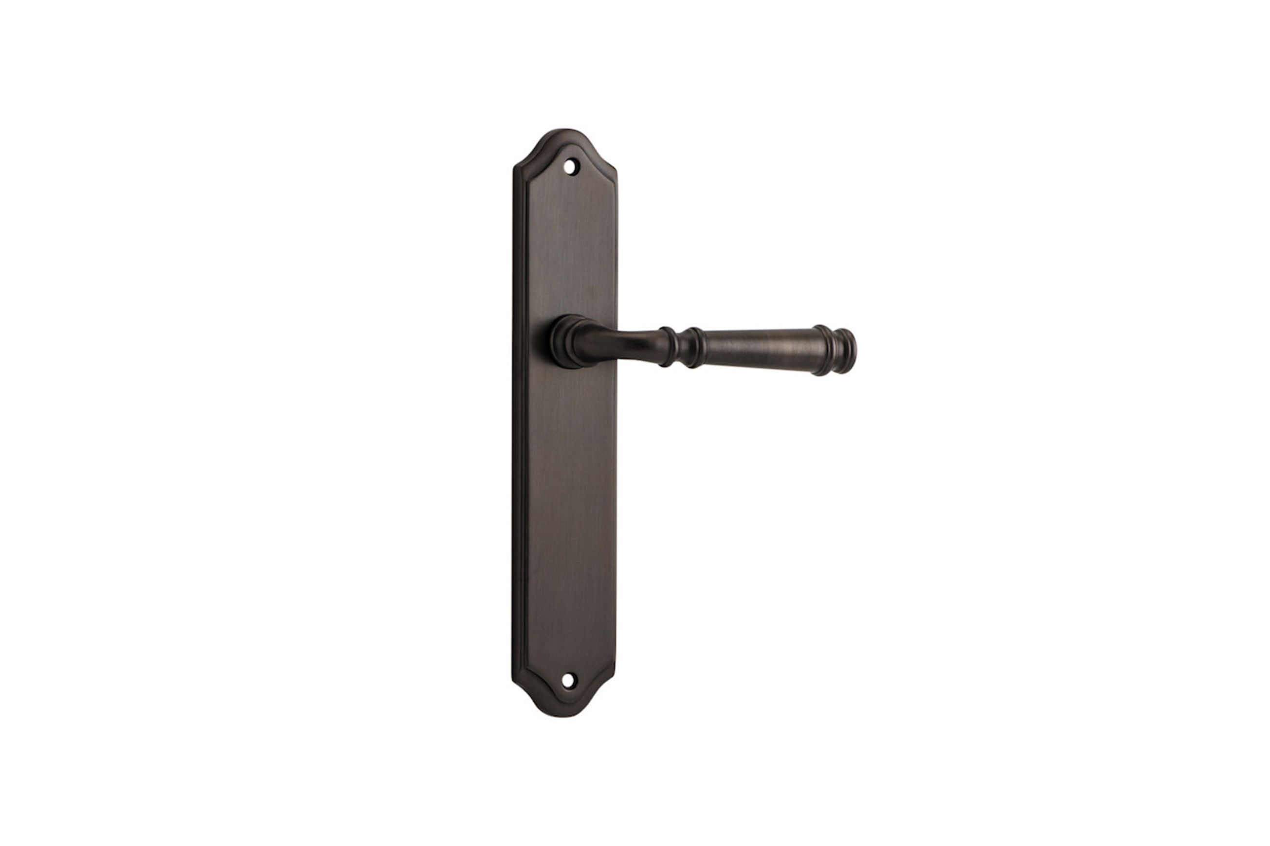 Verona Door Lever Shouldered Backplate