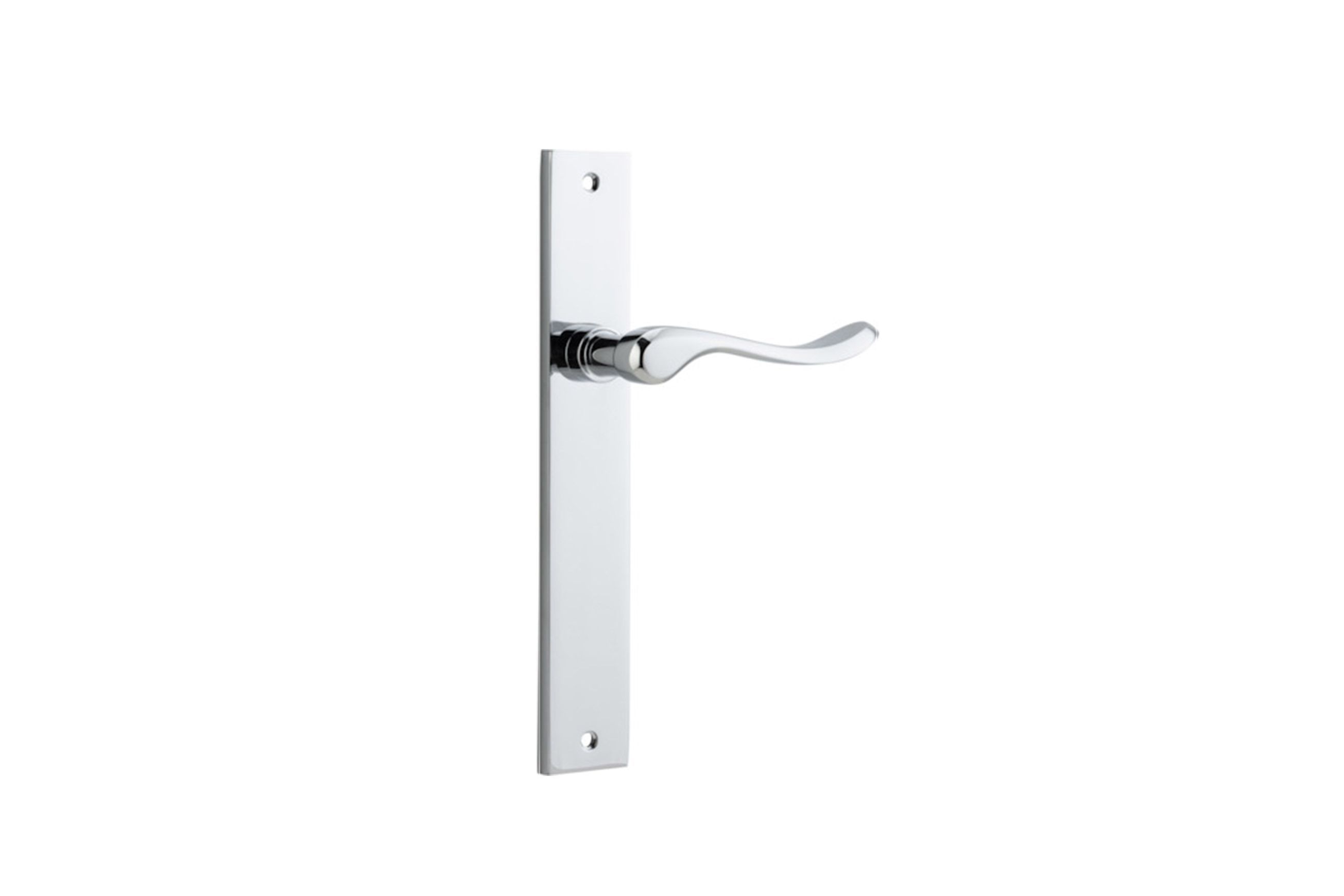 Stirling Door Lever Rectangular Backplate