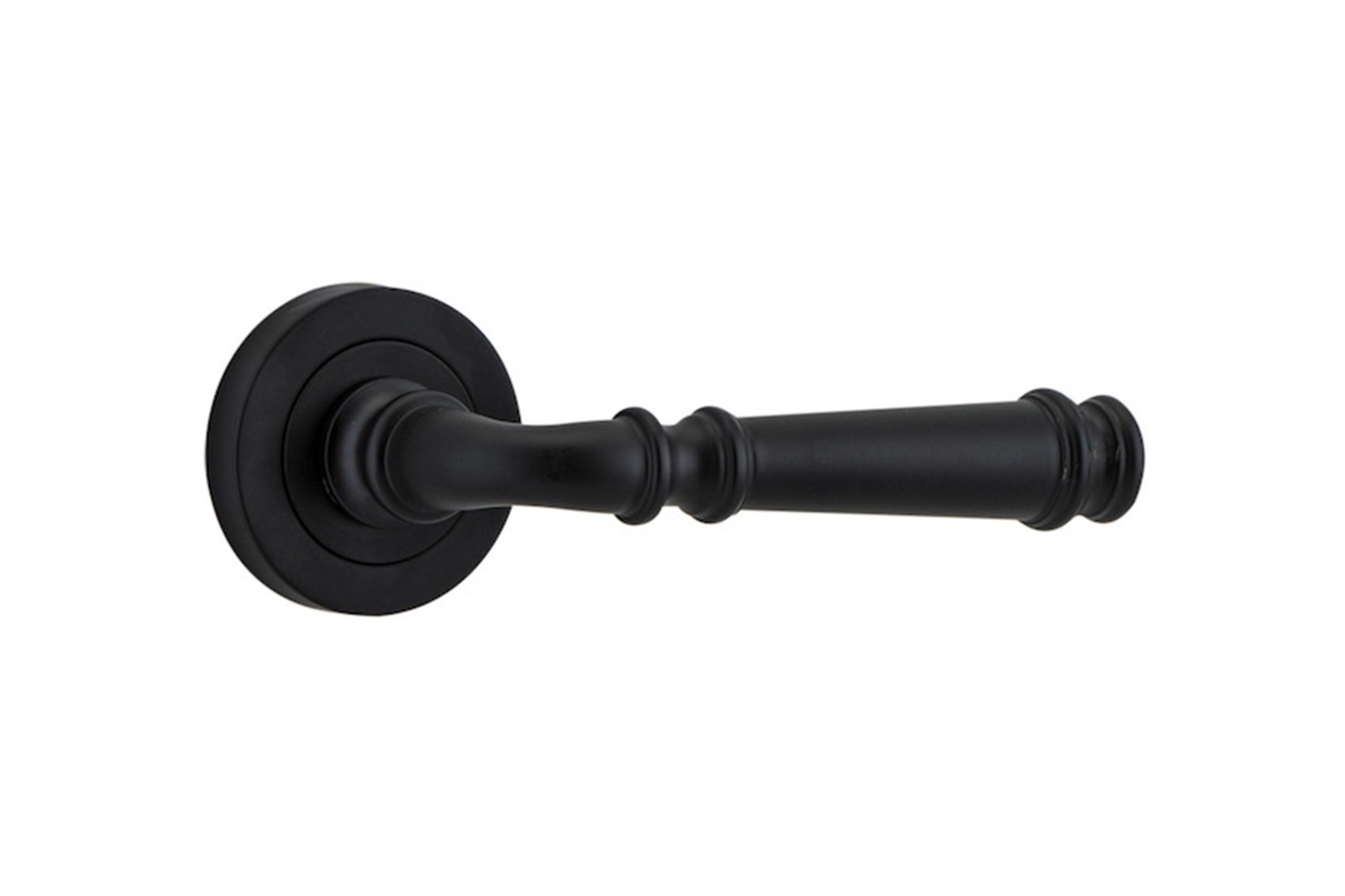 Verona Door Lever Round Rose