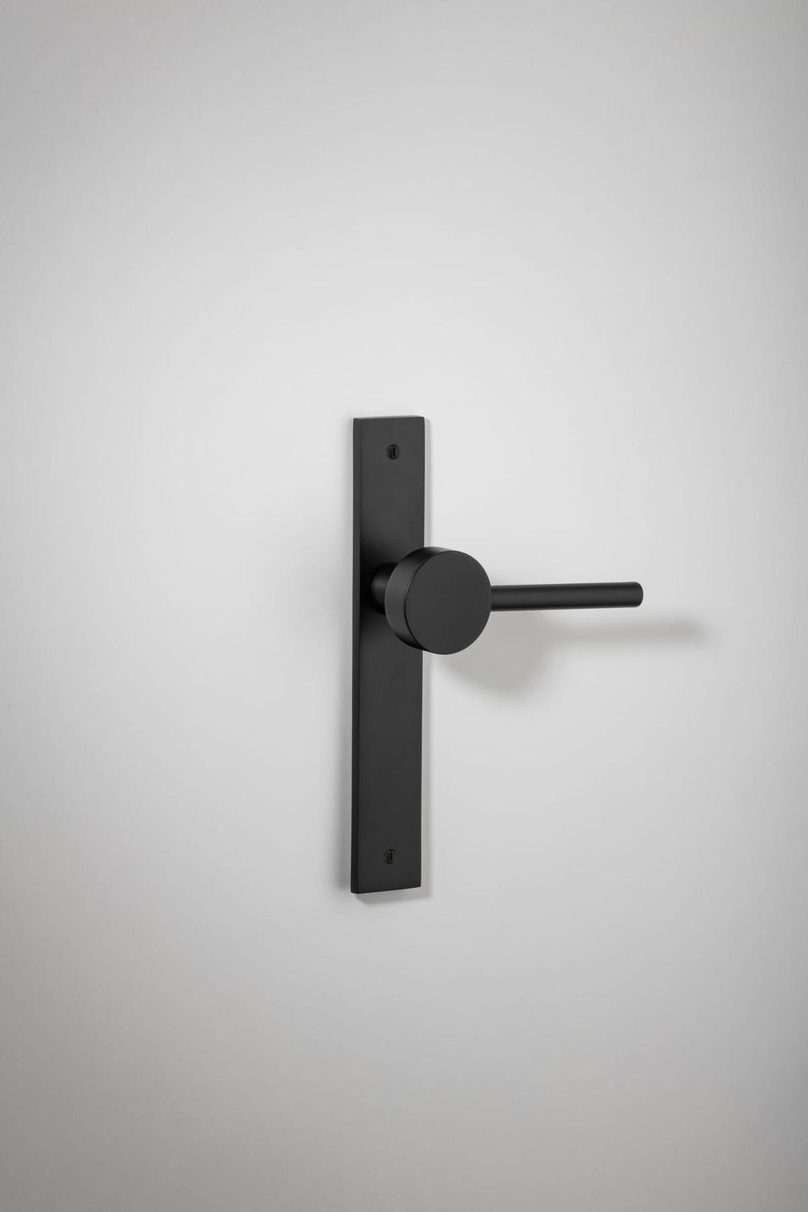 Geppetto Door Lever - Rectangular Backplate