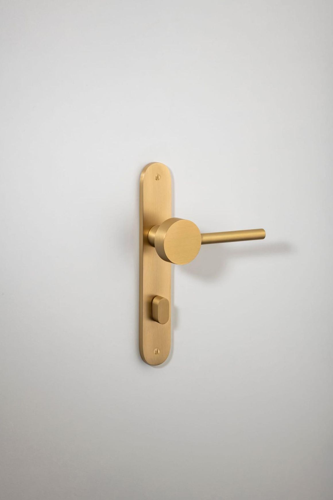 Geppetto Door Lever - Oval Backplate