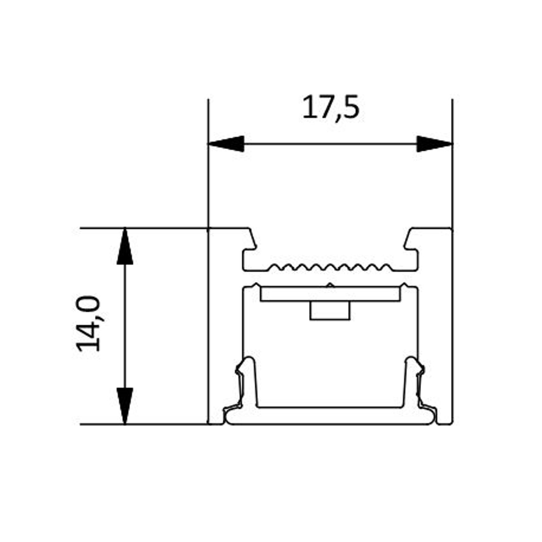 Flat Freddie 14 Linear LED Light