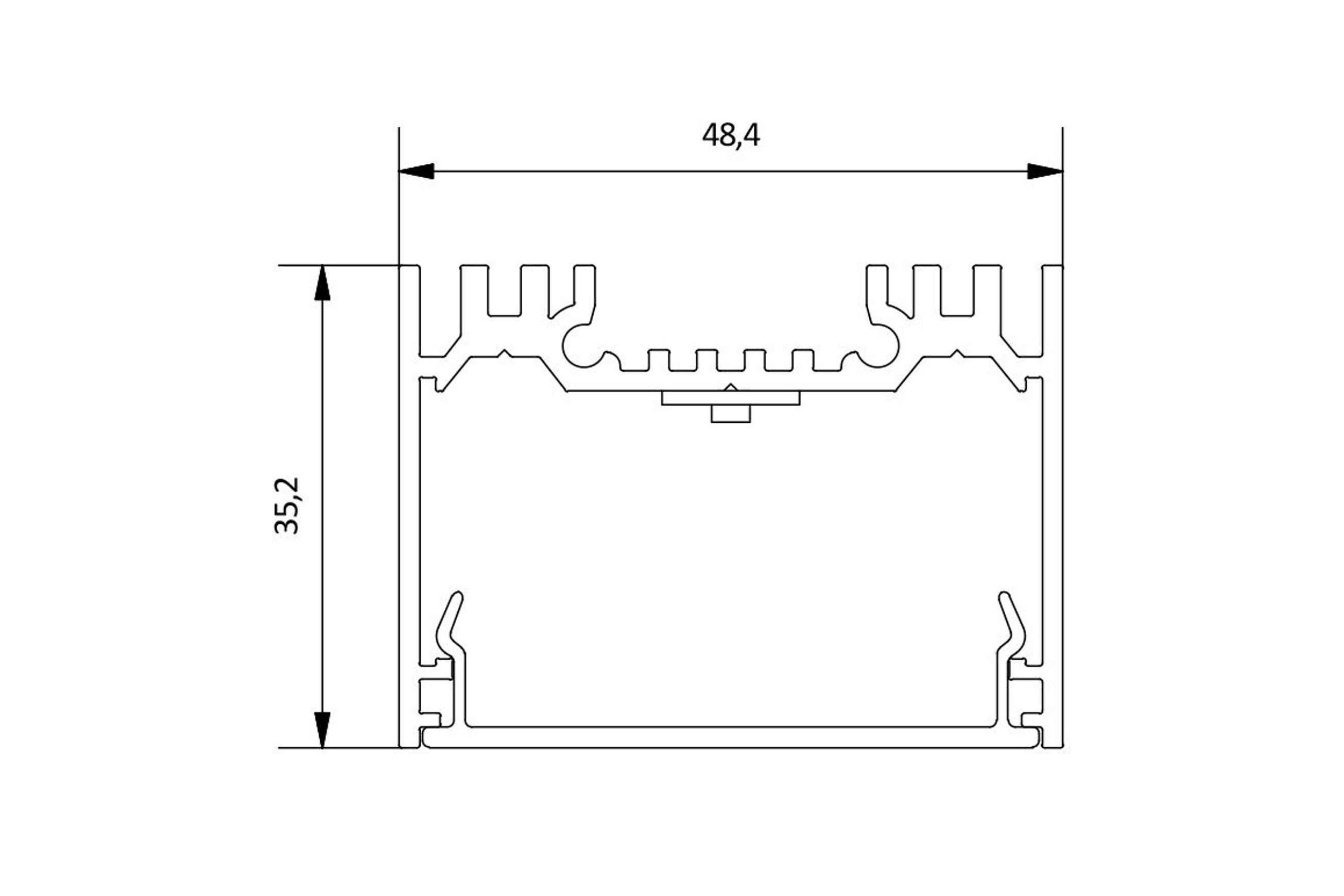 Flat Freddie 35 Linear LED Light