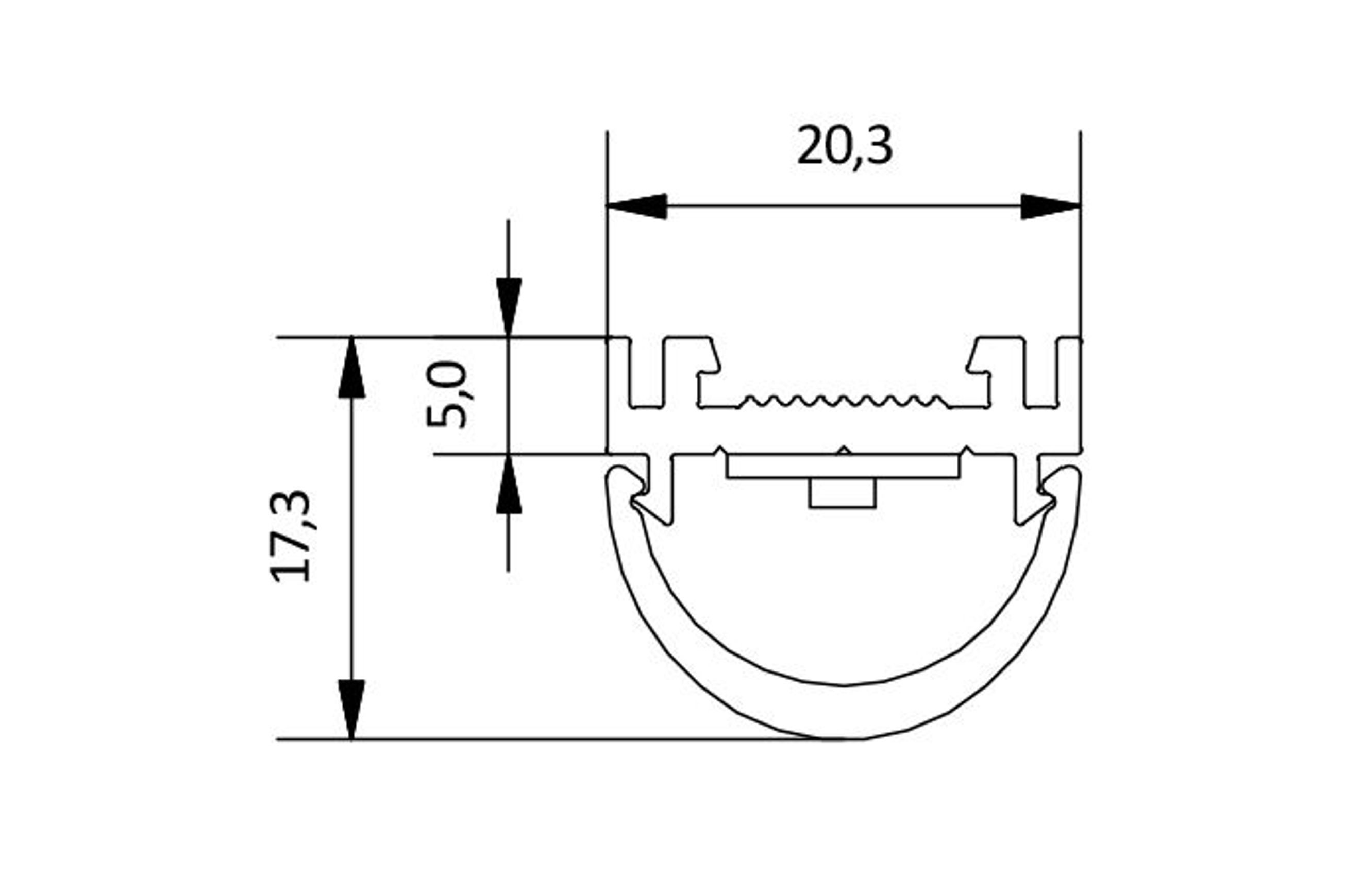 Sideways Sally 5C Linear LED Light