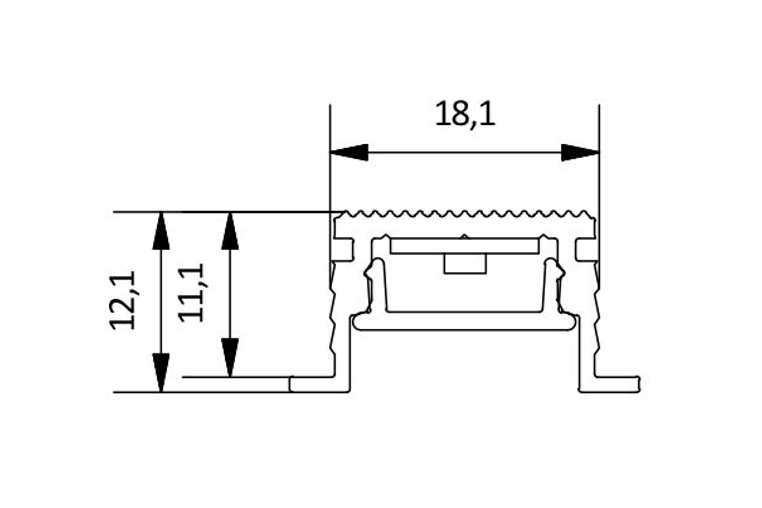 Tiny Tim 11 Linear LED Light