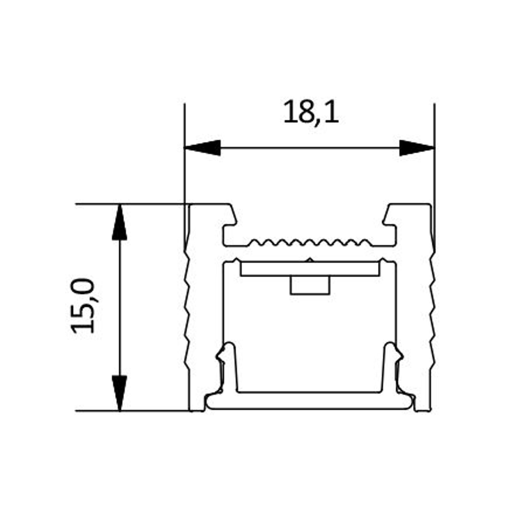 Trimless Tim 15 Linear LED Light