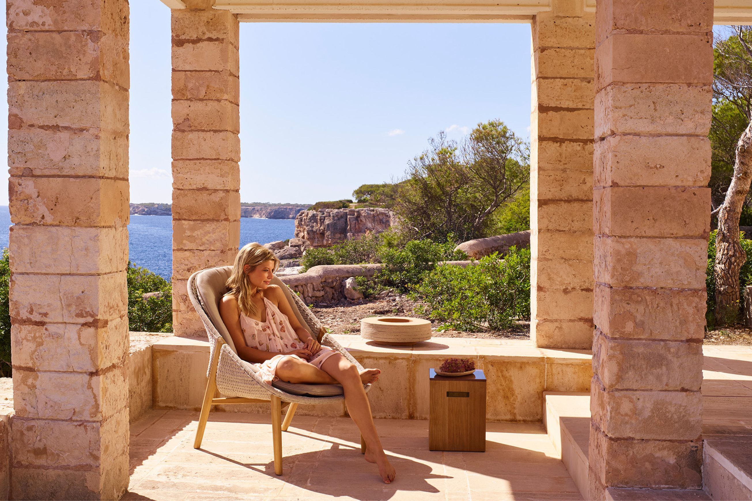 Elio High Back Chair by Tribu