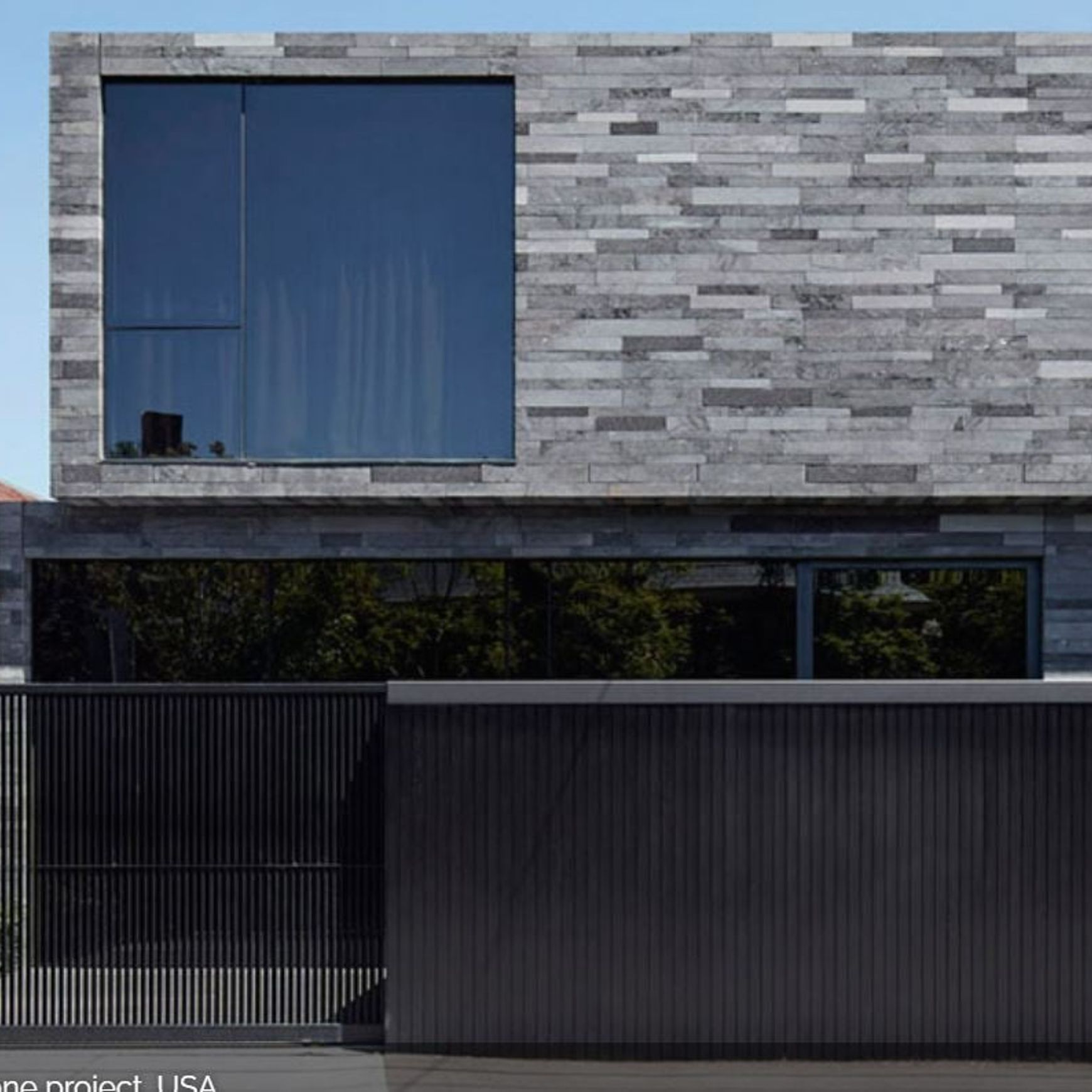 Black Lavastone Wall Cladding