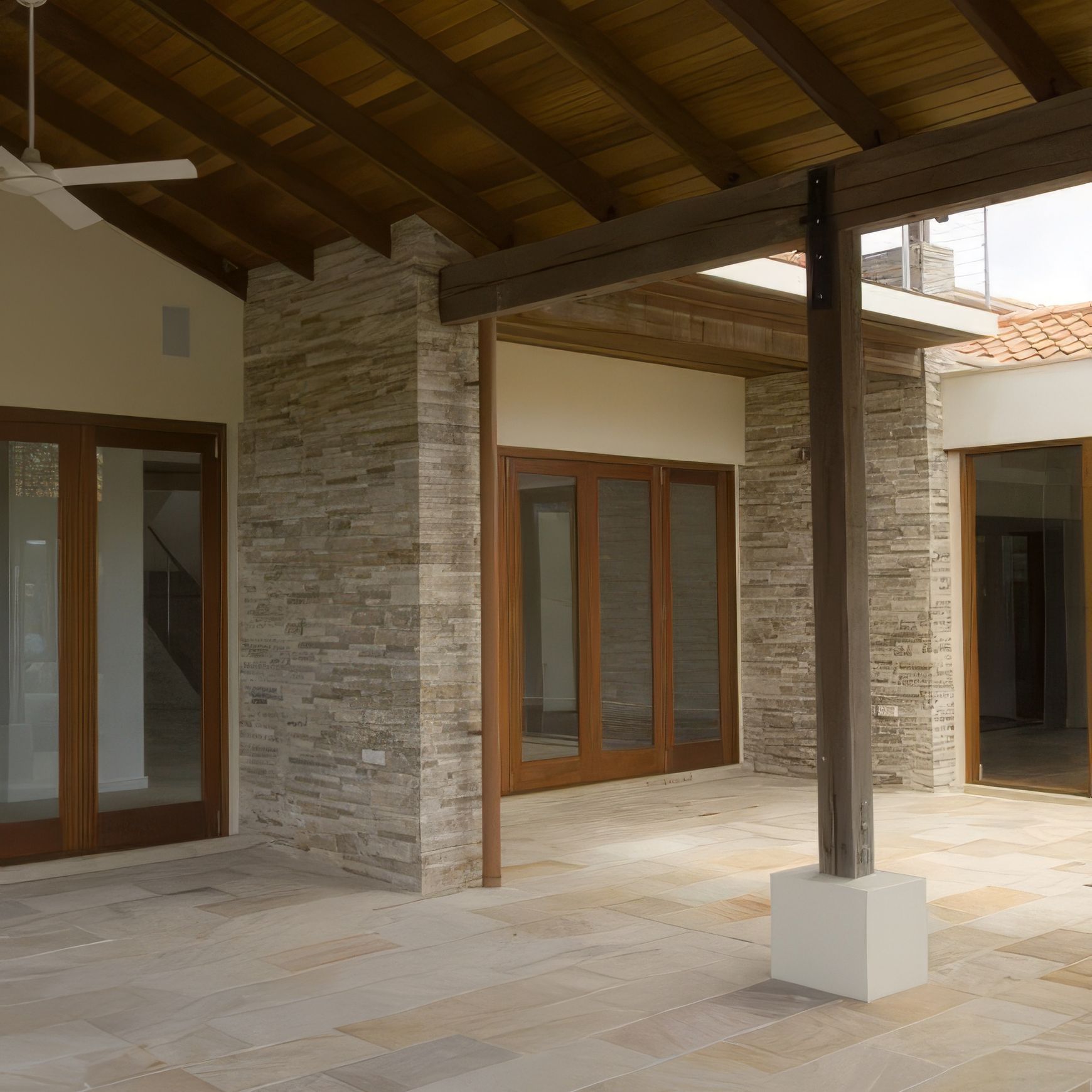 Almond Ledger | Cladding Panels