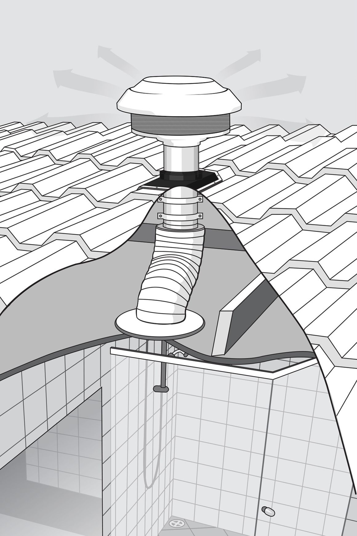 Silent Exhaust Fan - BR550
