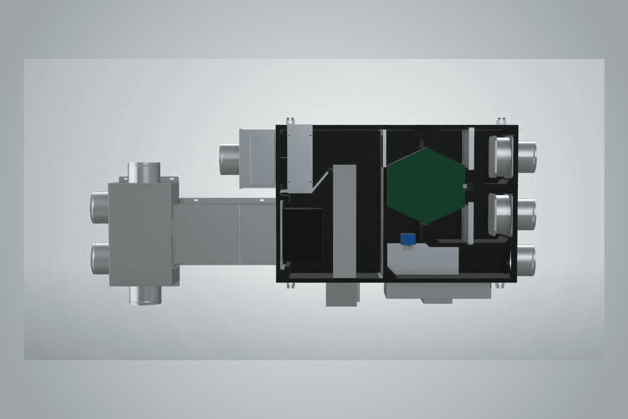 Aertesi EOS B Air Handling Unit for Heating, Cooling and Ventilation