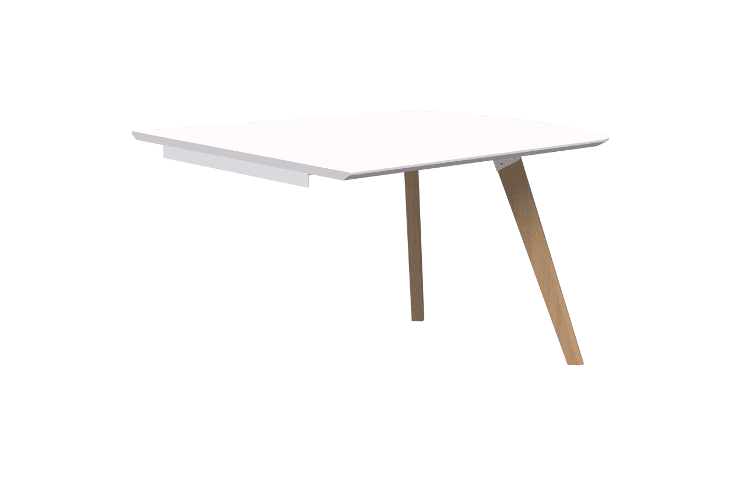 Oslo Trapezium Wall Mounted Table