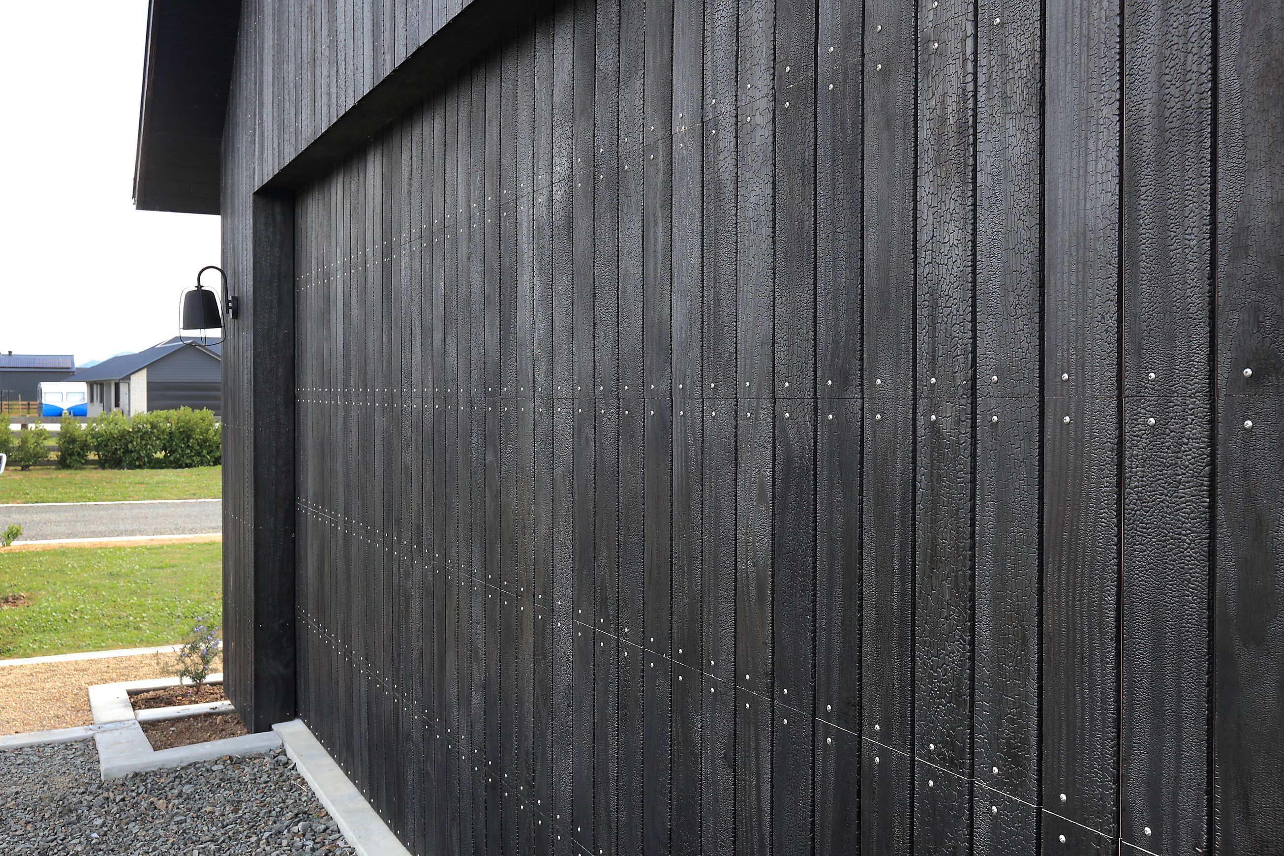 Charred Accoya Timber Cladding & Wall Panels