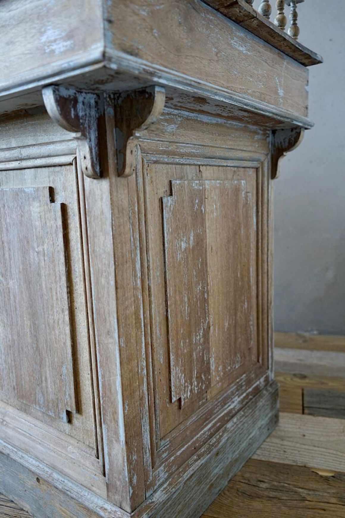 French Painted Shop Counter