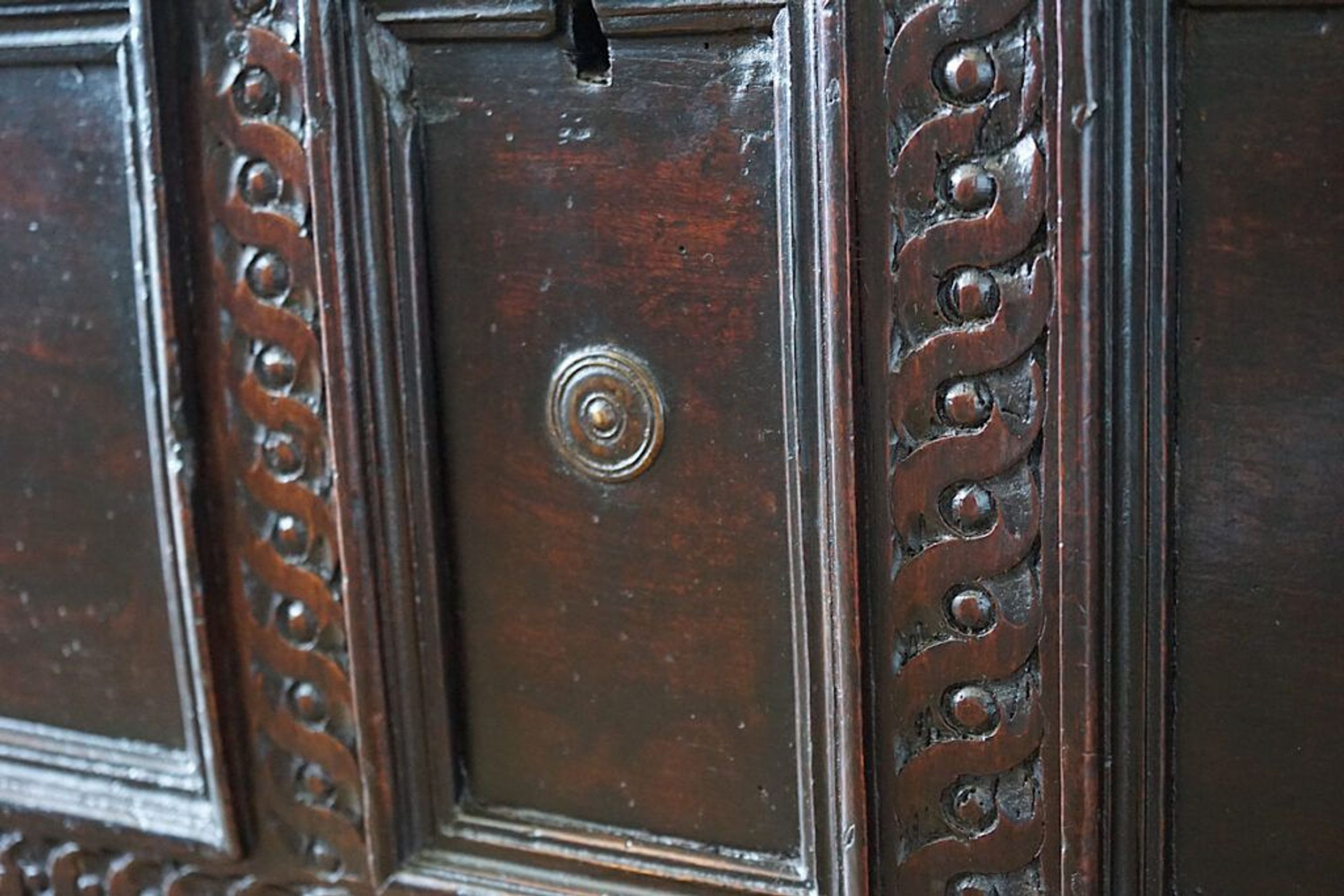 Italian 17th Century Walnut Cassone Chest