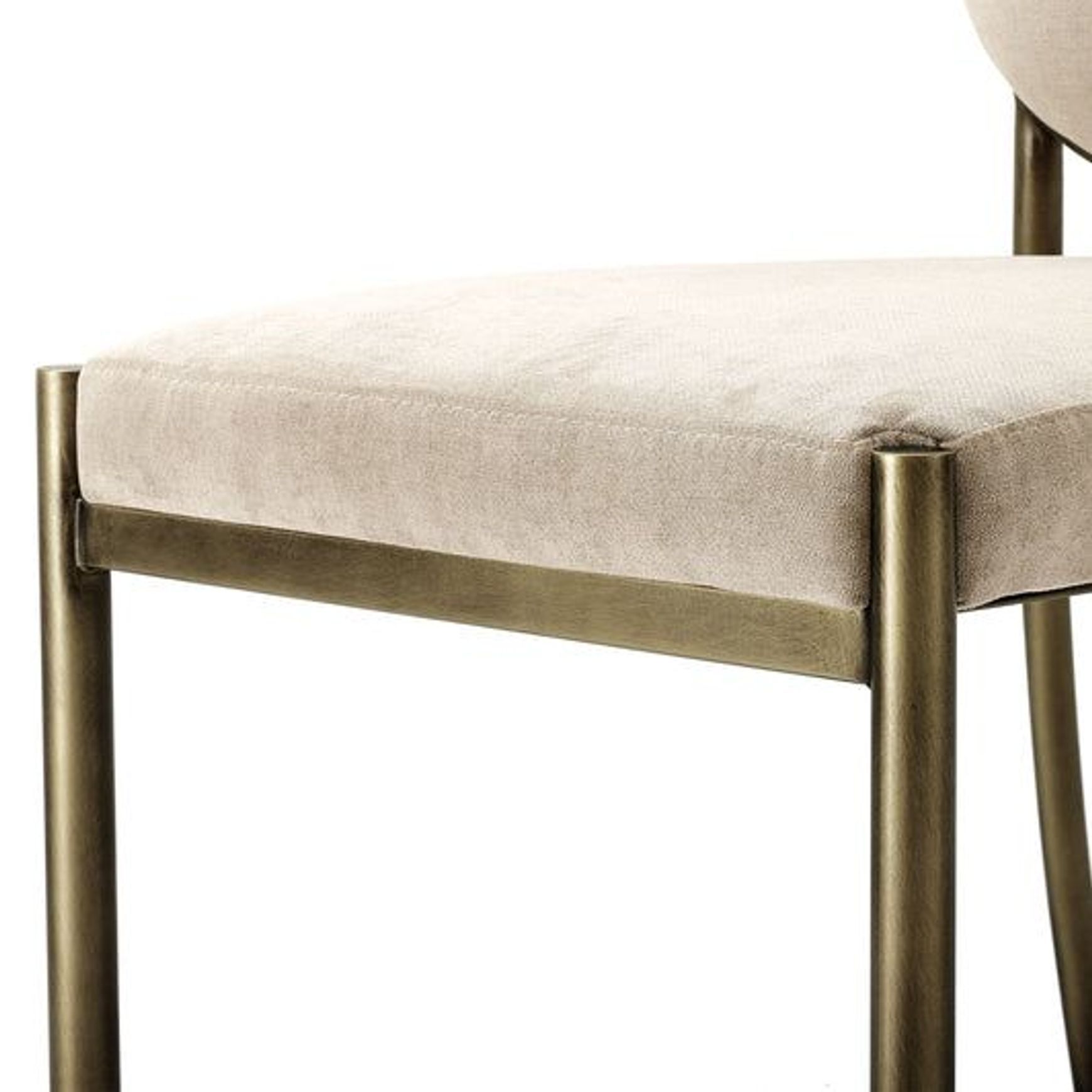 Brushed Brass Dining Chair