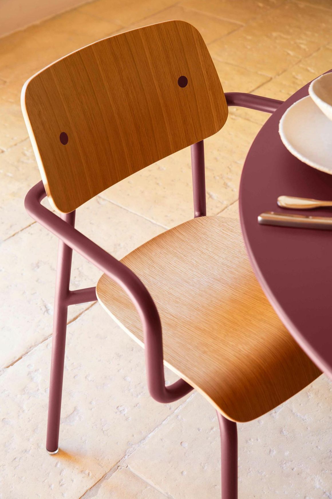 Studie Oak Armchair