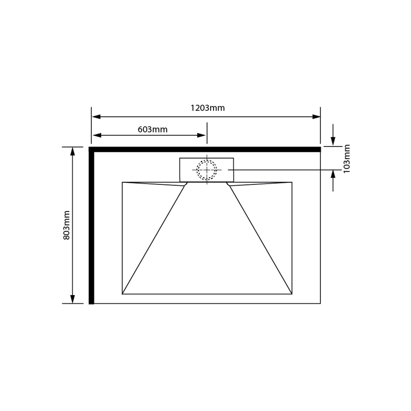 Pinnacle 2 Sided Tray 1200 x 800