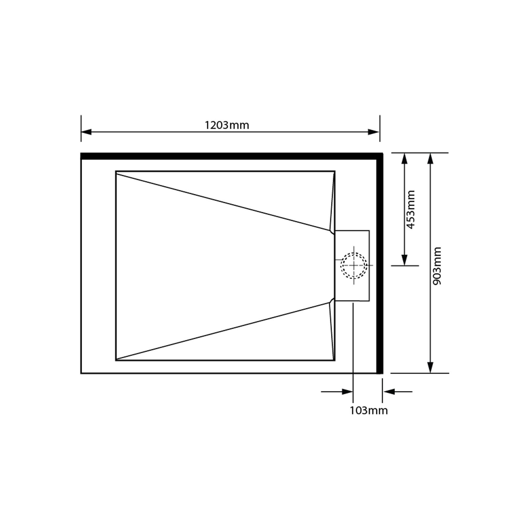Pinnacle 2 Sided Tray 1200 x 900