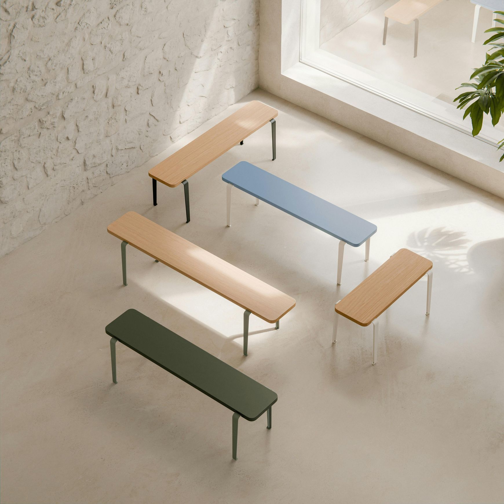 Lou Bench - Oak