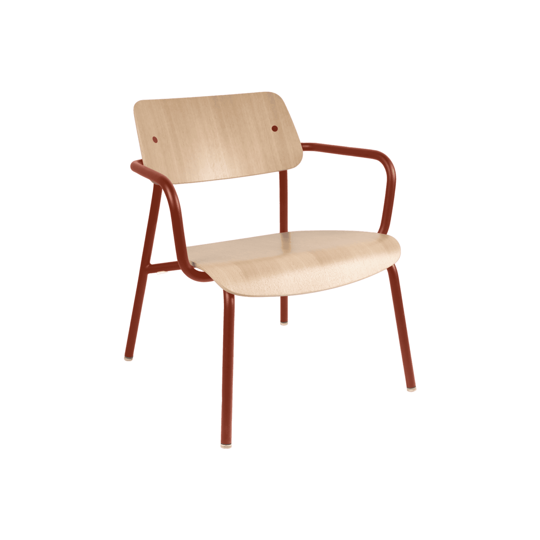 Studie Oak Lounge Armchair