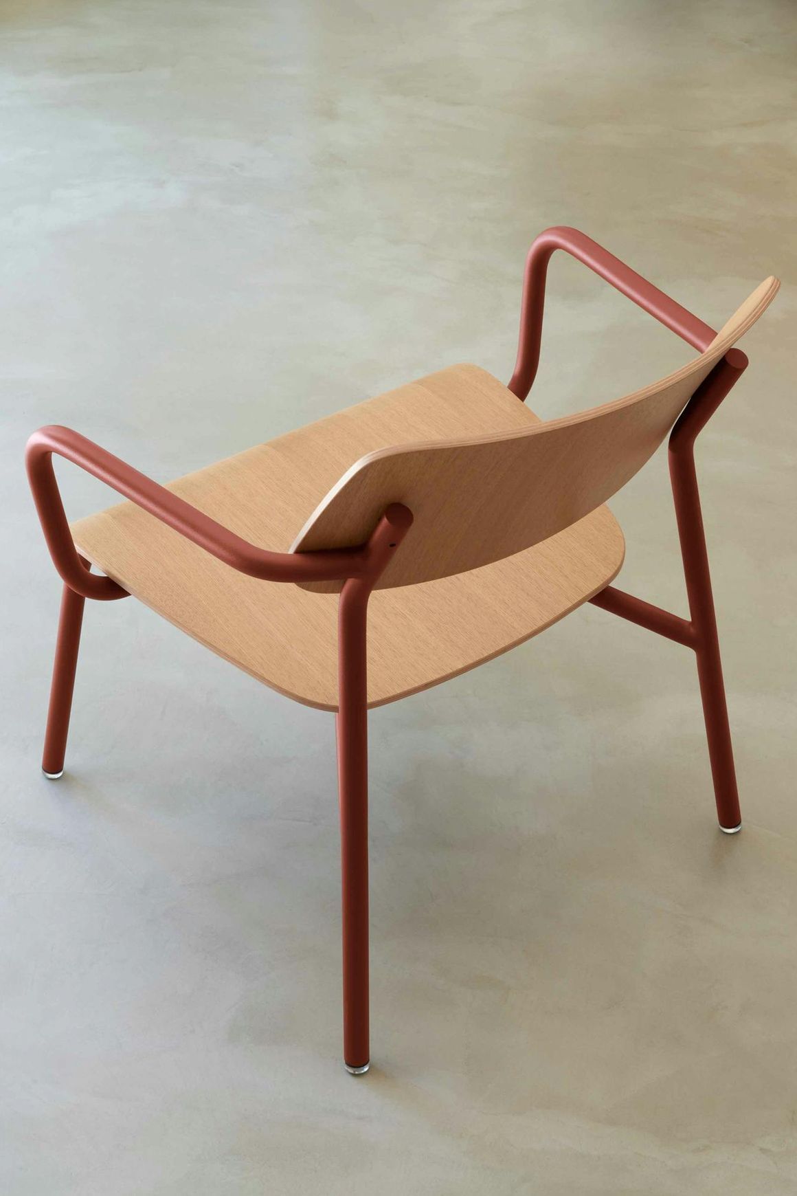 Studie Oak Lounge Armchair