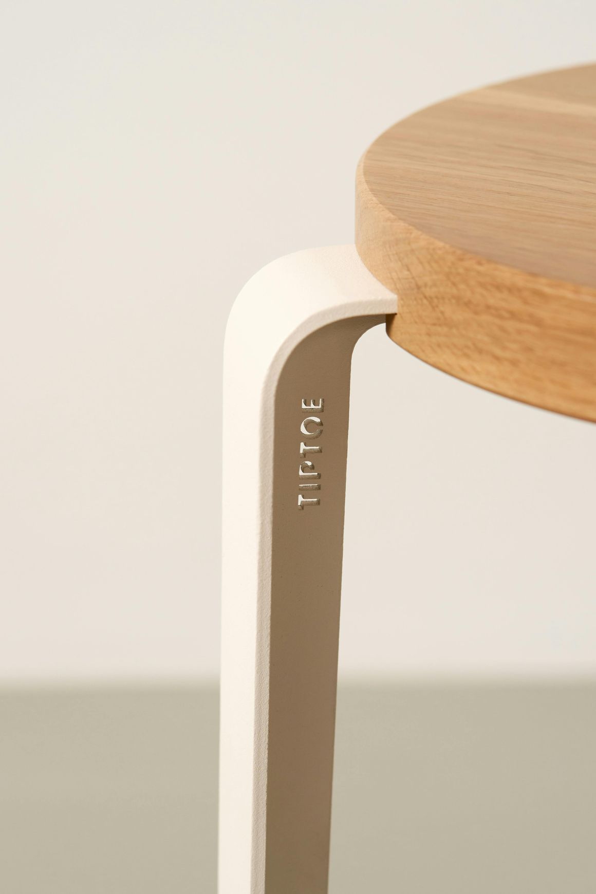 Tiptoe Lou Stool 45cm - Oak