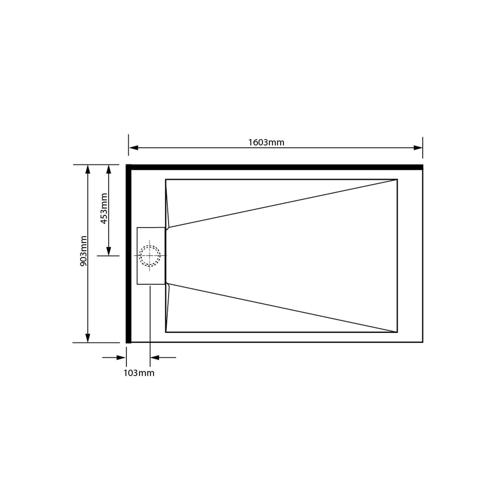 Pinnacle 2 Sided Tray 1600 x 900