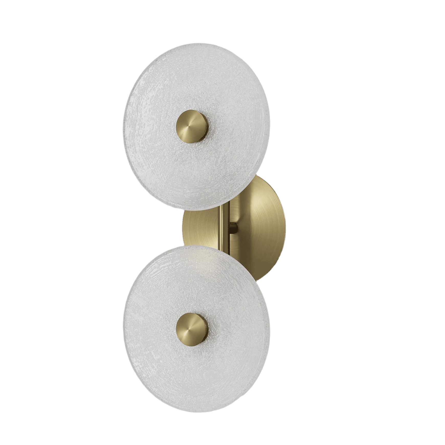 Coral Duo Rod Wall Light - (Centered)