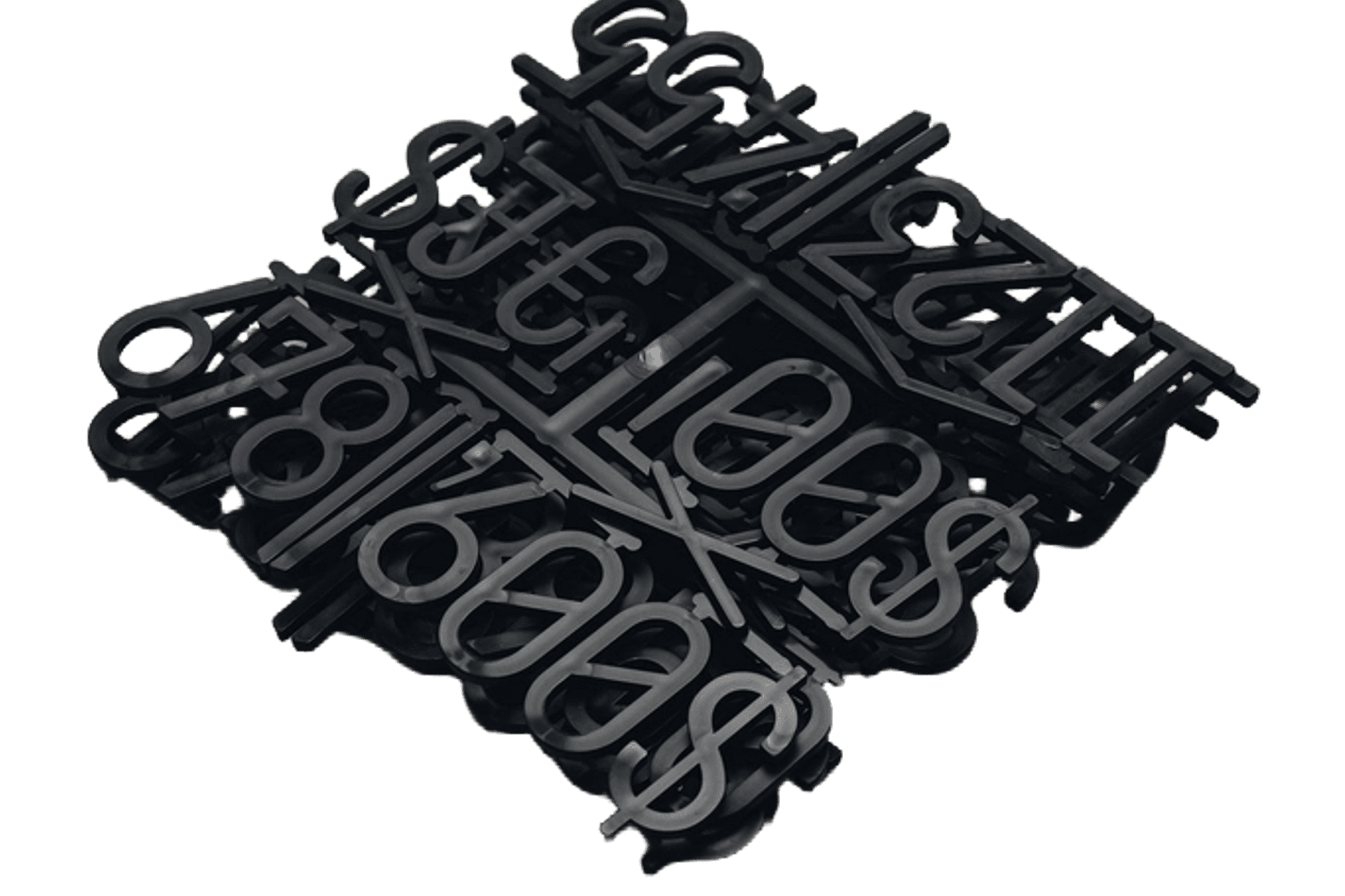 51mm Letter & Number Packs