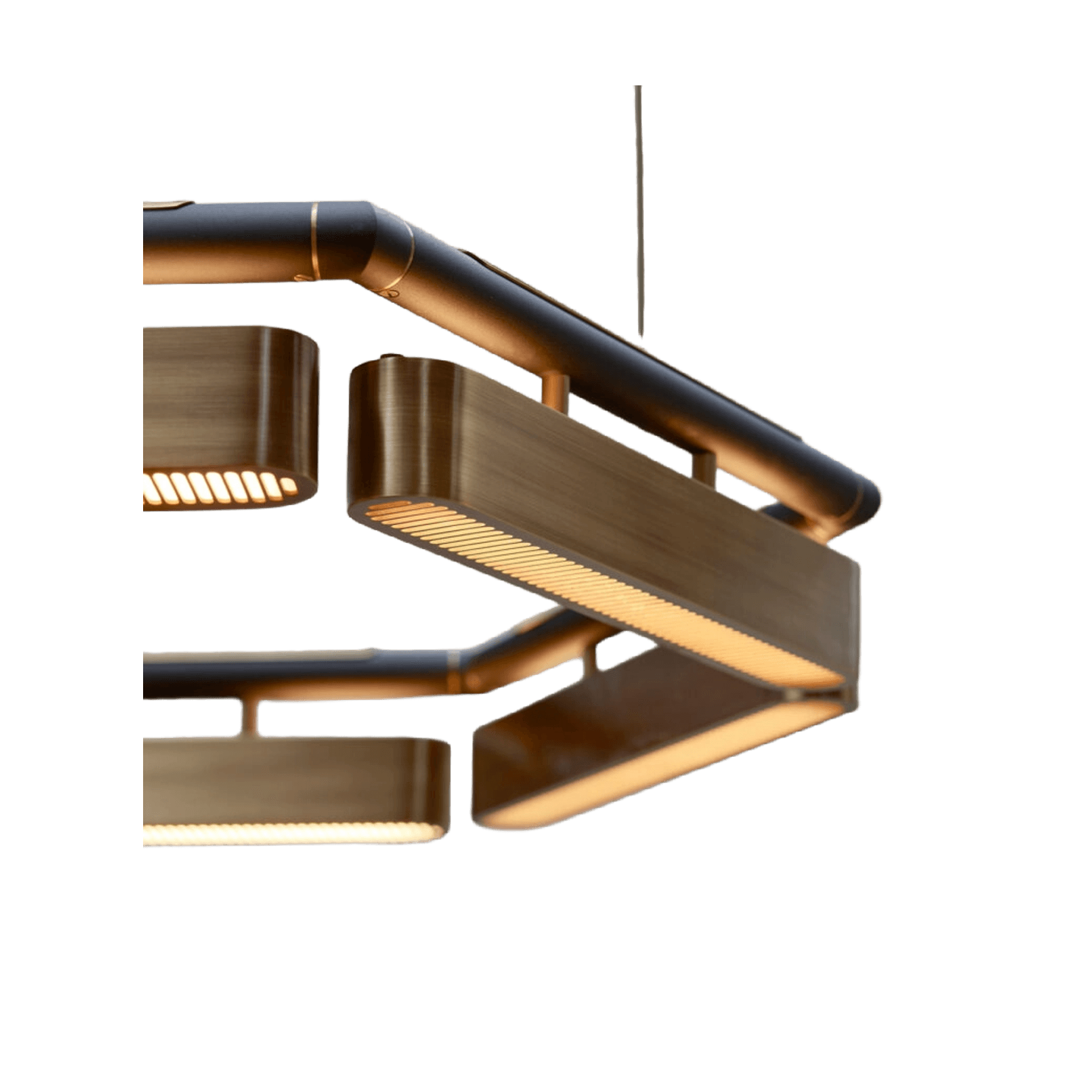 Colt Hexagon Chandelier