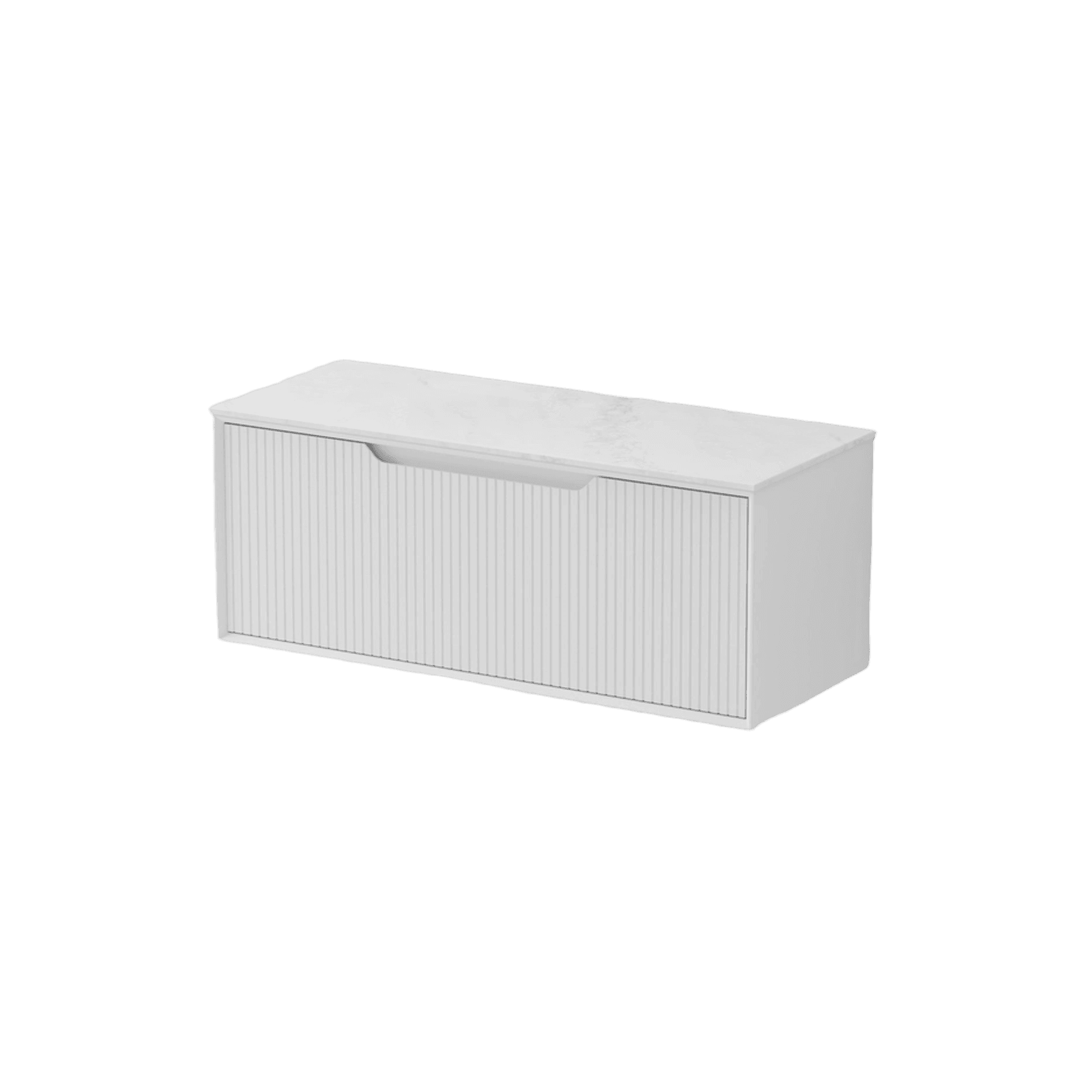 Aria 1200 Vanity | Villastone Slab Top