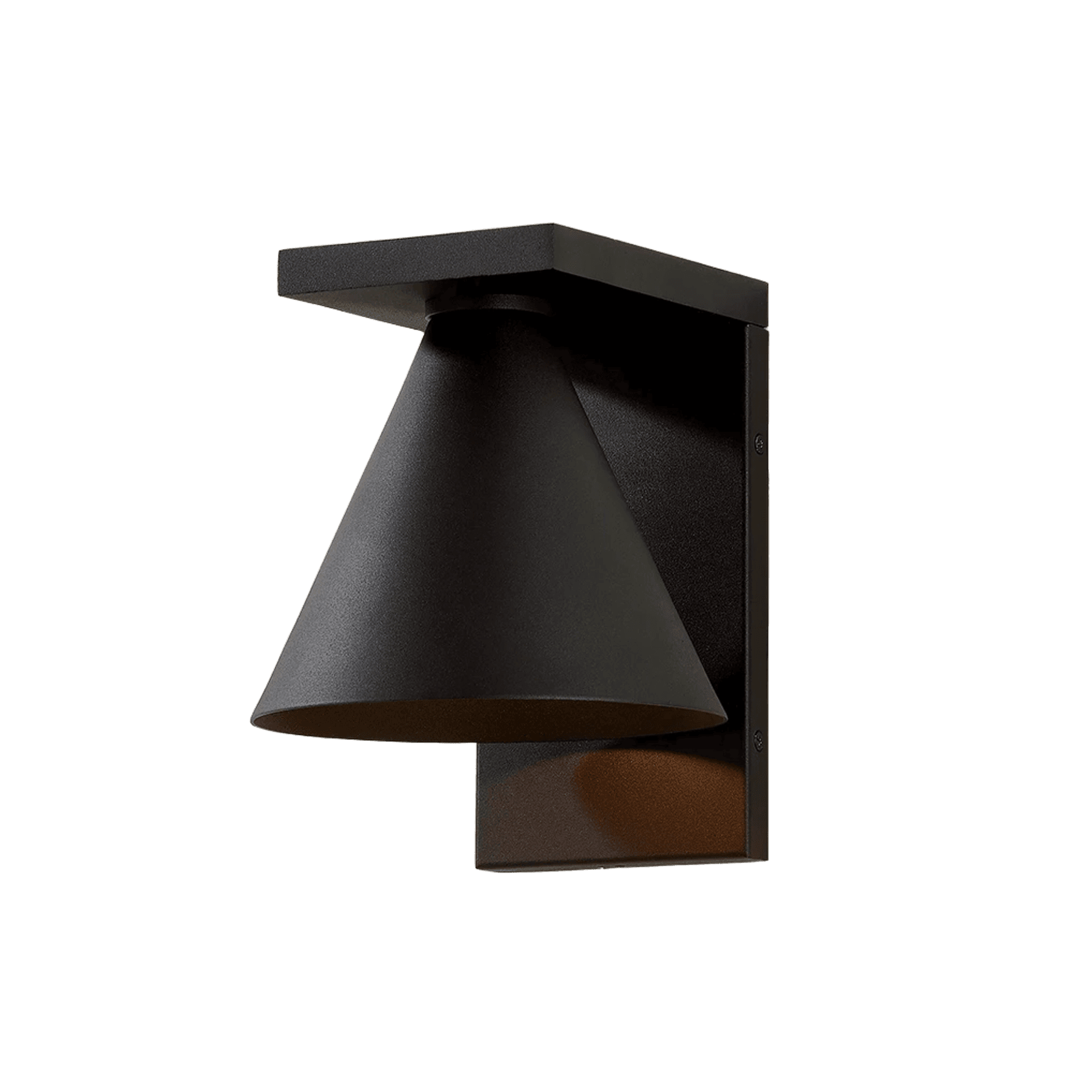 Tovan 1 Light Outdoor Wall Sconce - Large In Textured Black