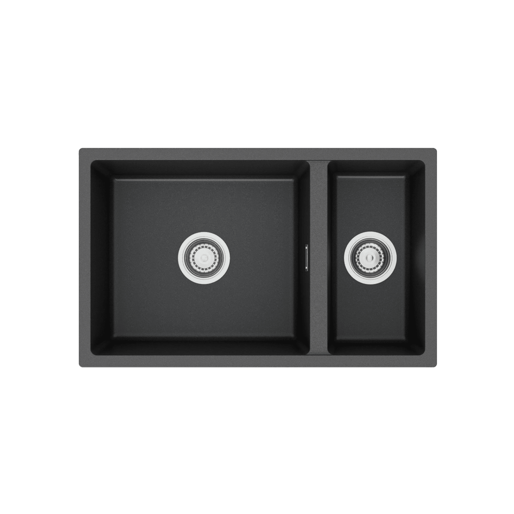 Aura 650 (450+200) Double Bowl Granite Sink