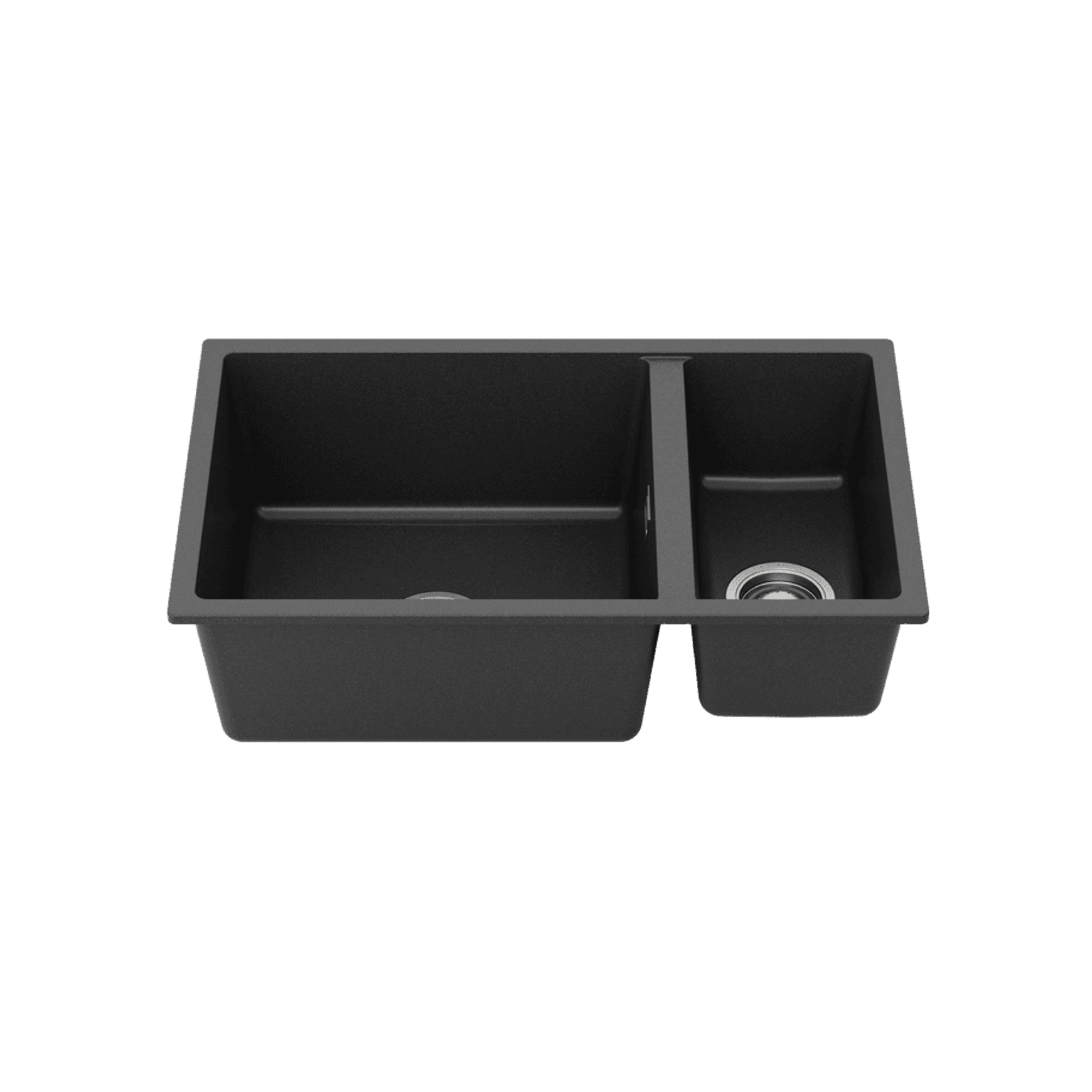 Aura 650 (450+200) Double Bowl Granite Sink