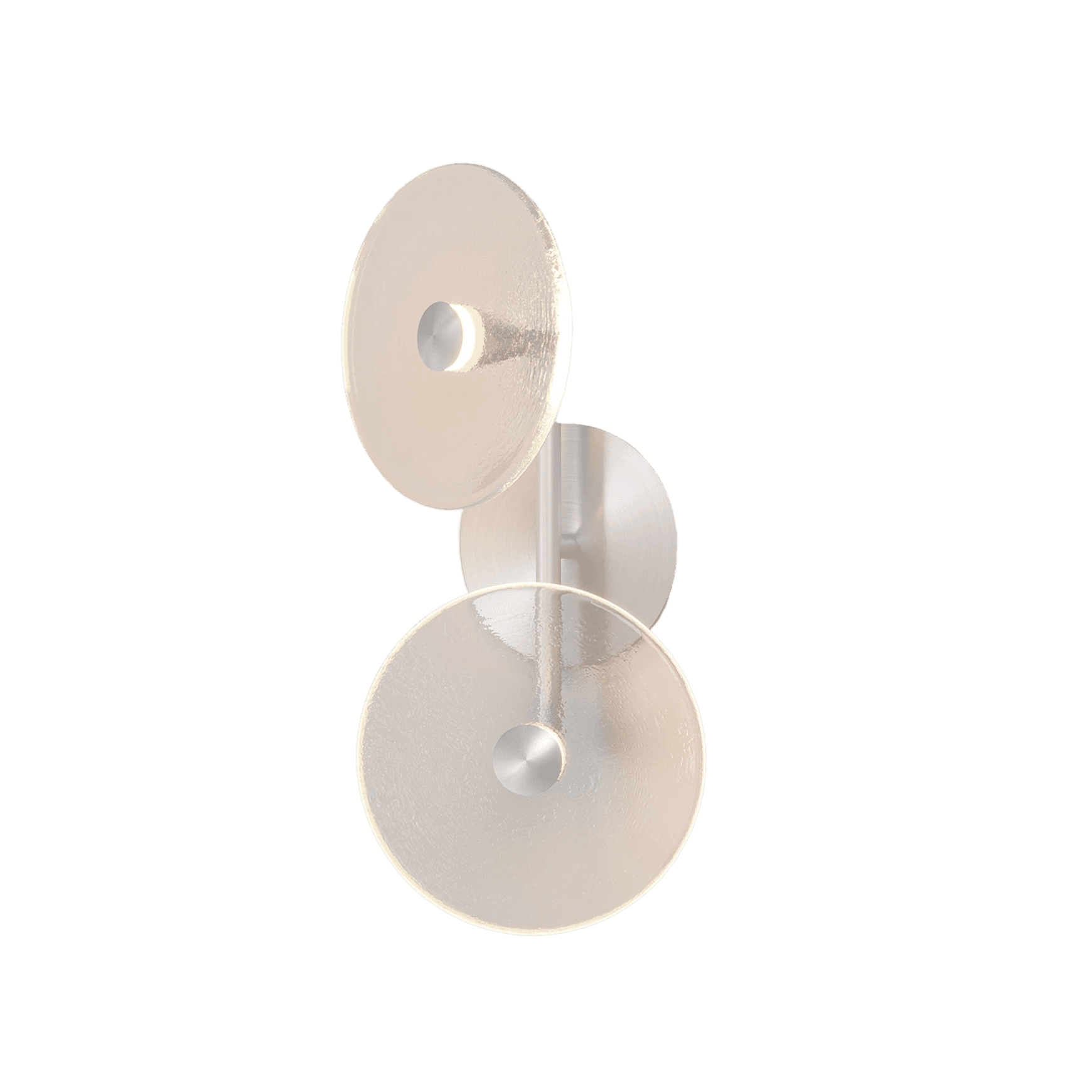 Coral Duo Rod Wall Light - (Off-Centered)