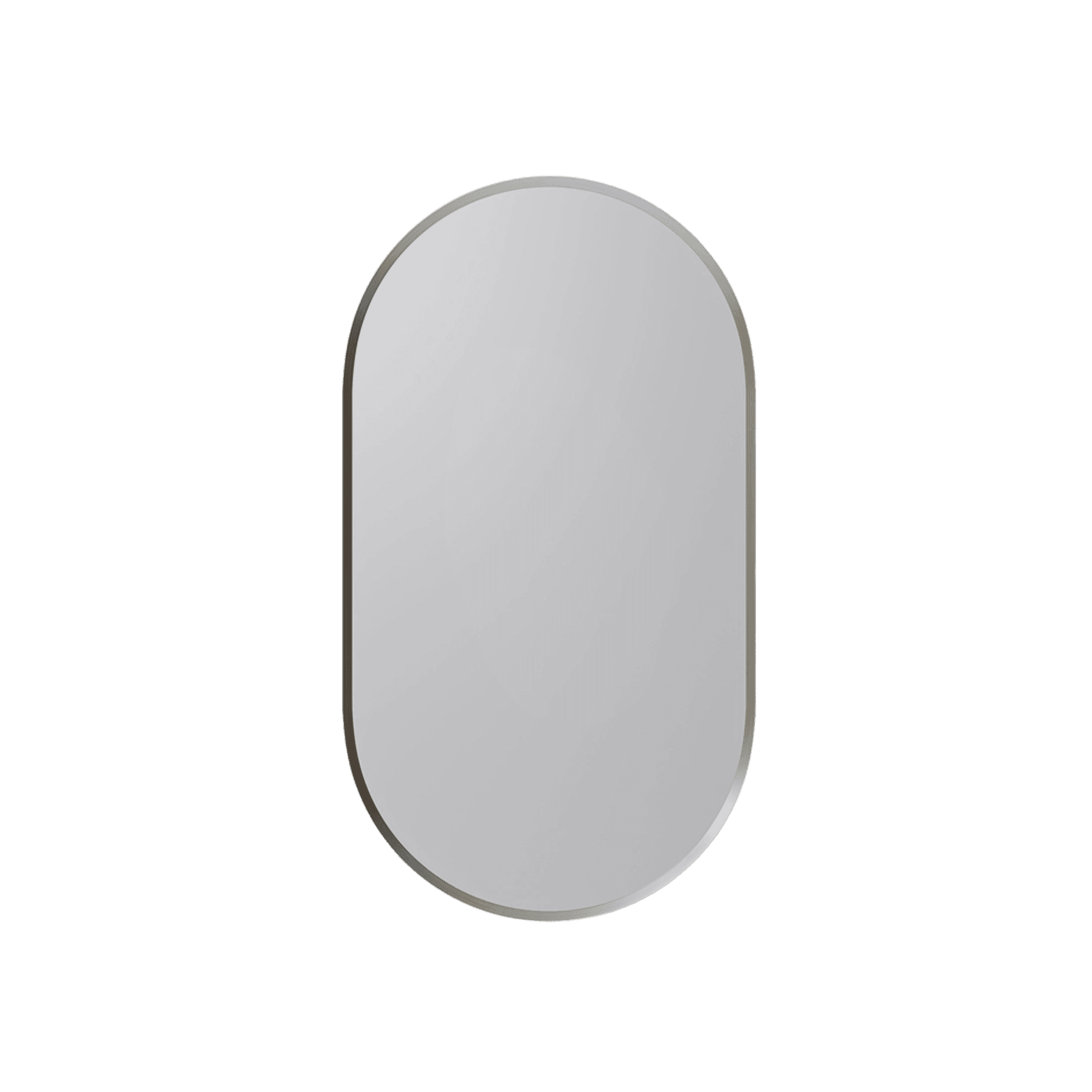 Aura Oval 500x1050 LED Mirror
