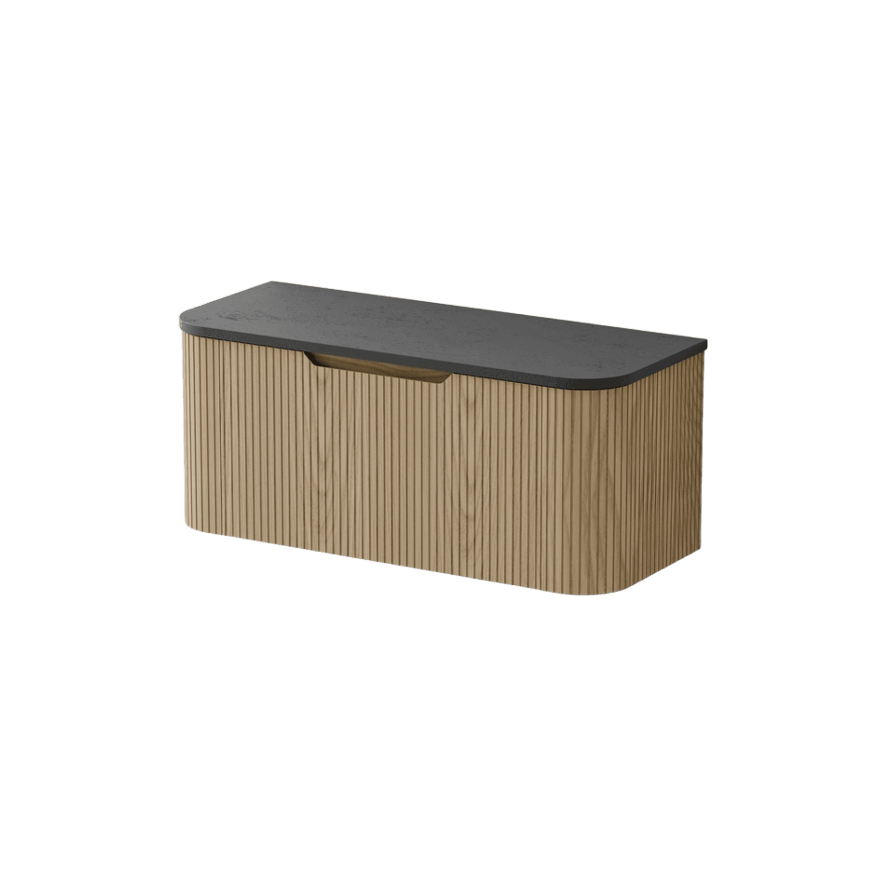 Sora 1200 Vanity | Concrete Slab Top