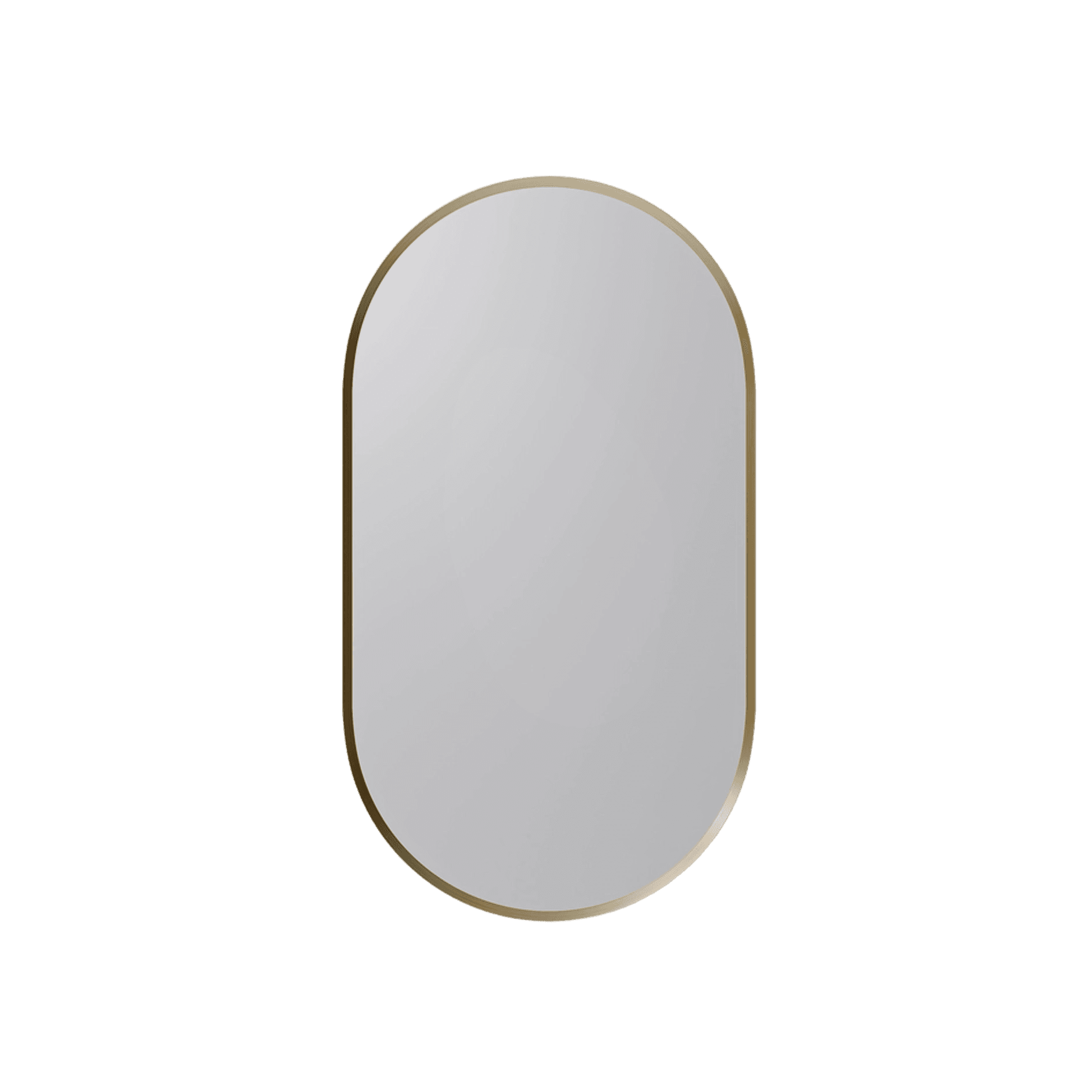 Aura Oval 500x1050 LED Mirror