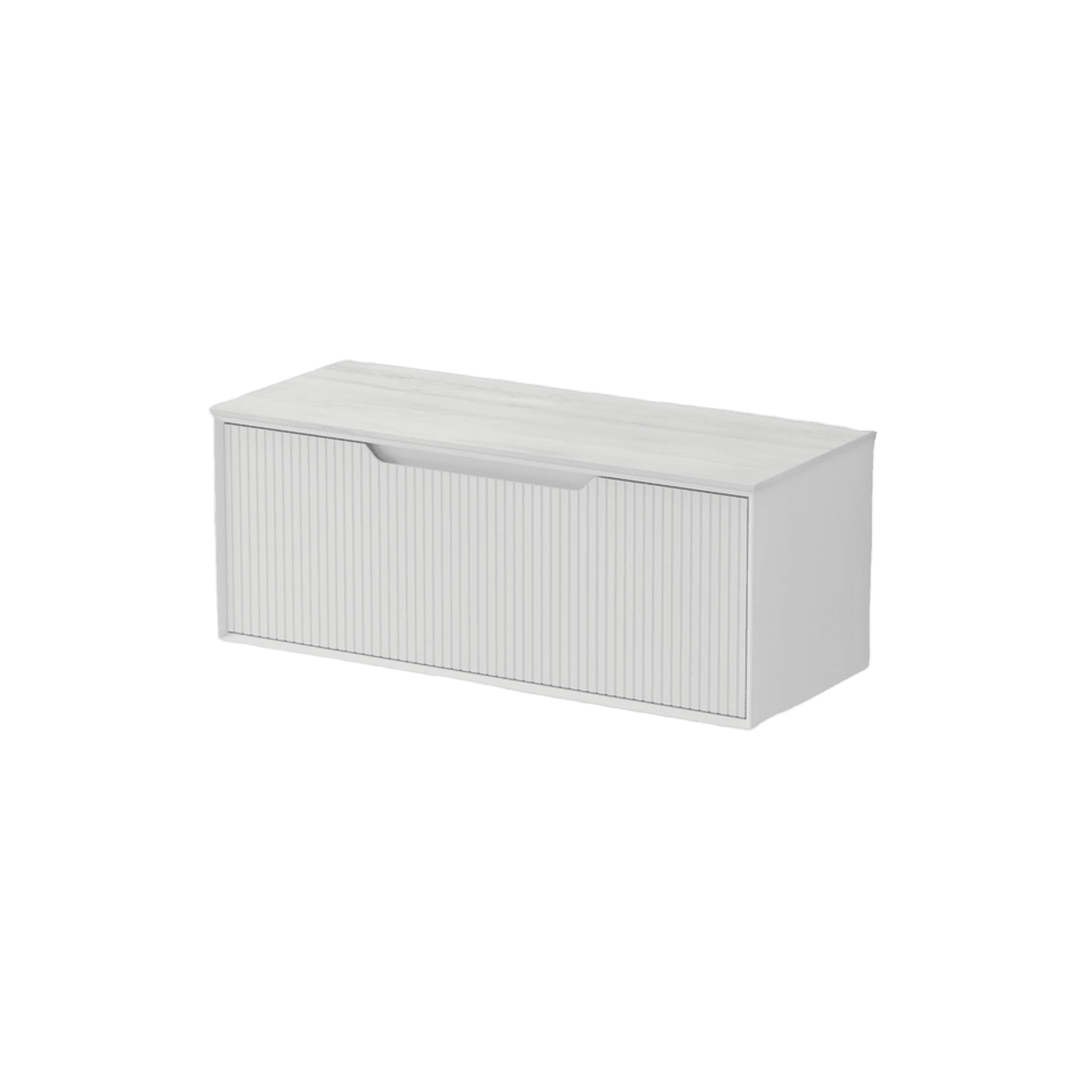 Aria 1200 Vanity | Villastone Slab Top