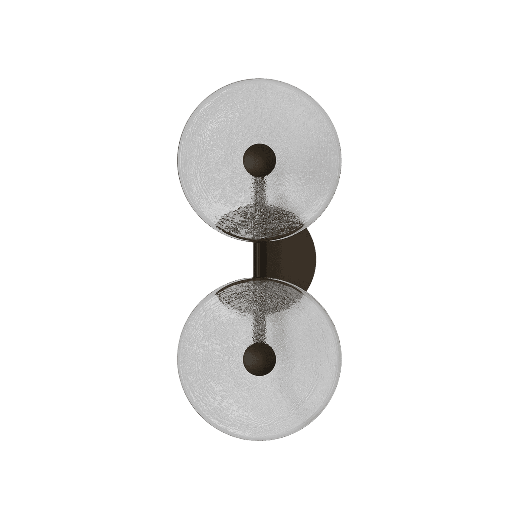 Coral Duo Rod Wall Light - (Centered)