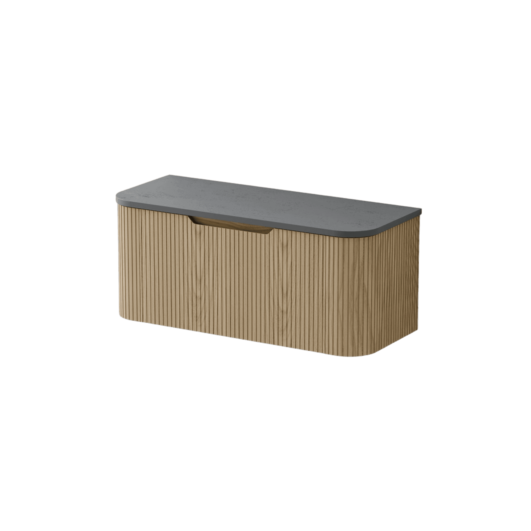 Sora 1200 Vanity | Concrete Slab Top