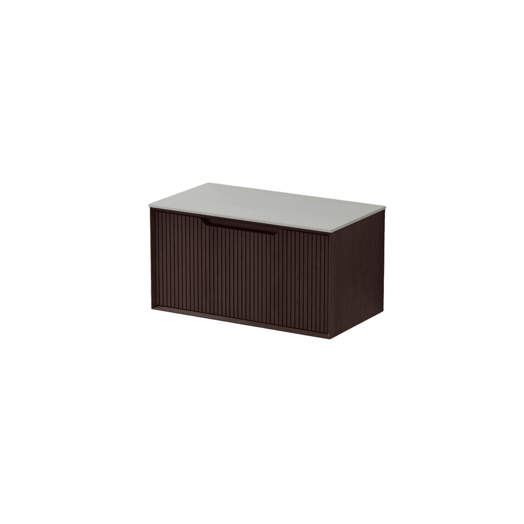 Aria 900 Vanity | Villastone Slab Top