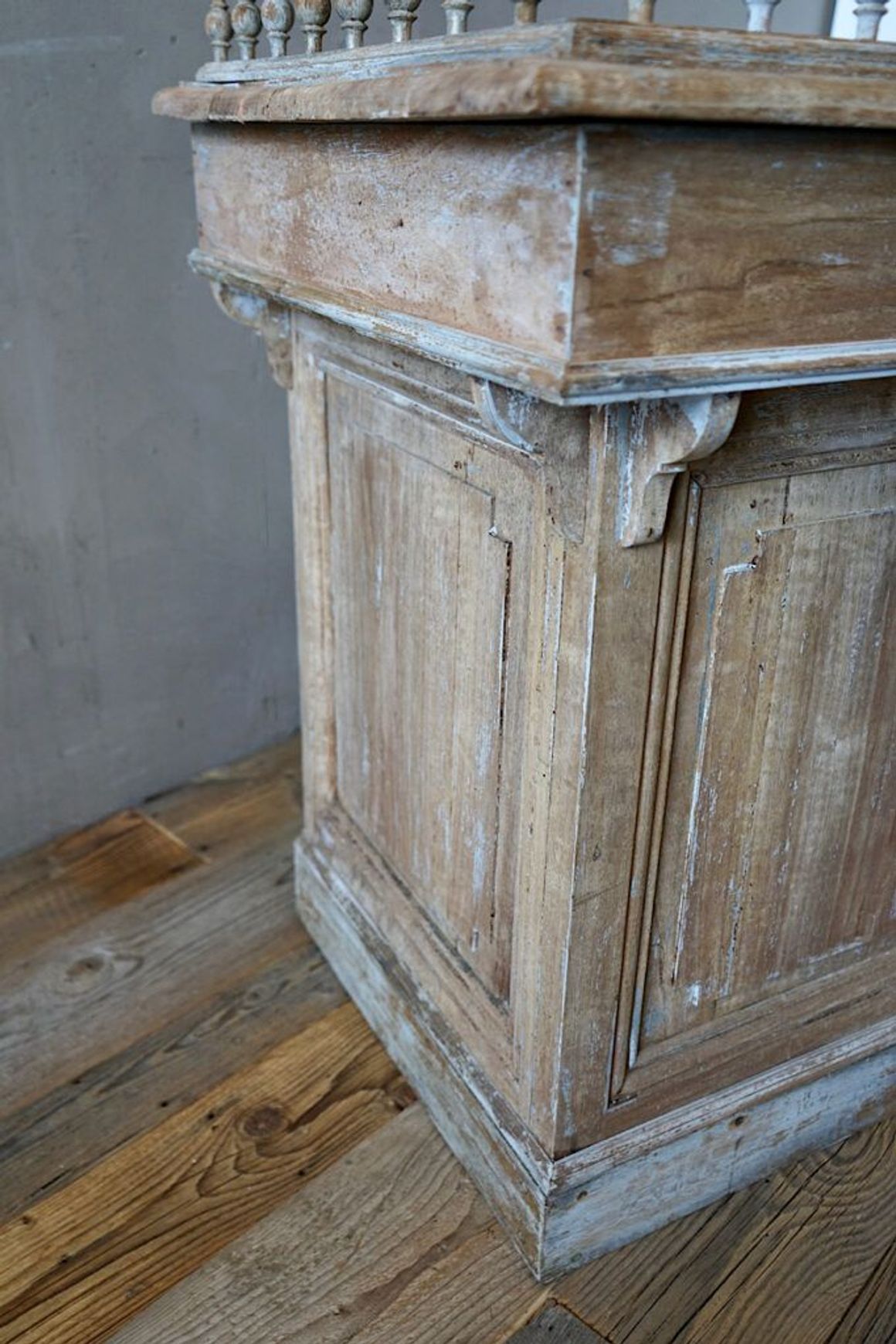 French Painted Shop Counter