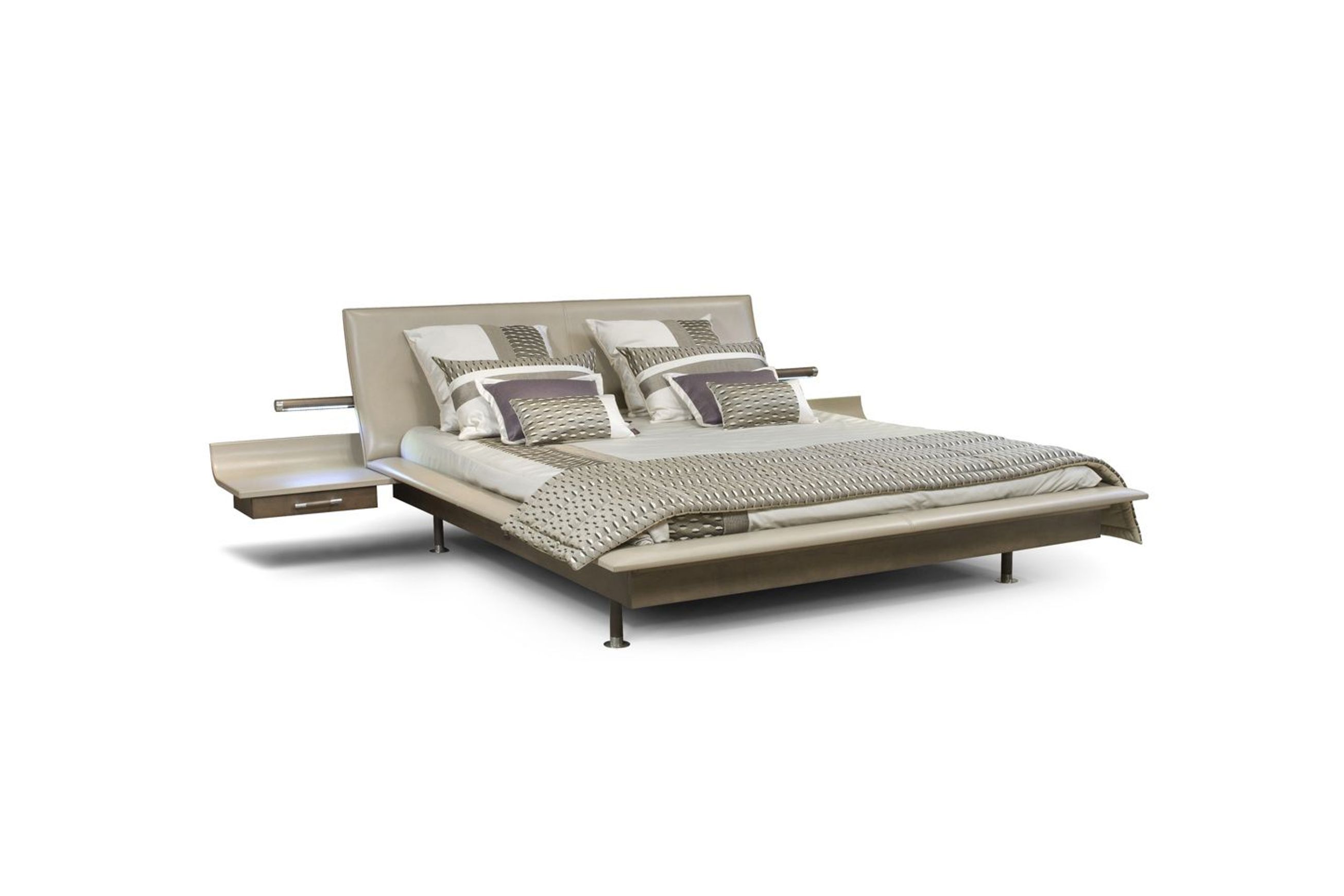 Vanity Bed With Nightstands