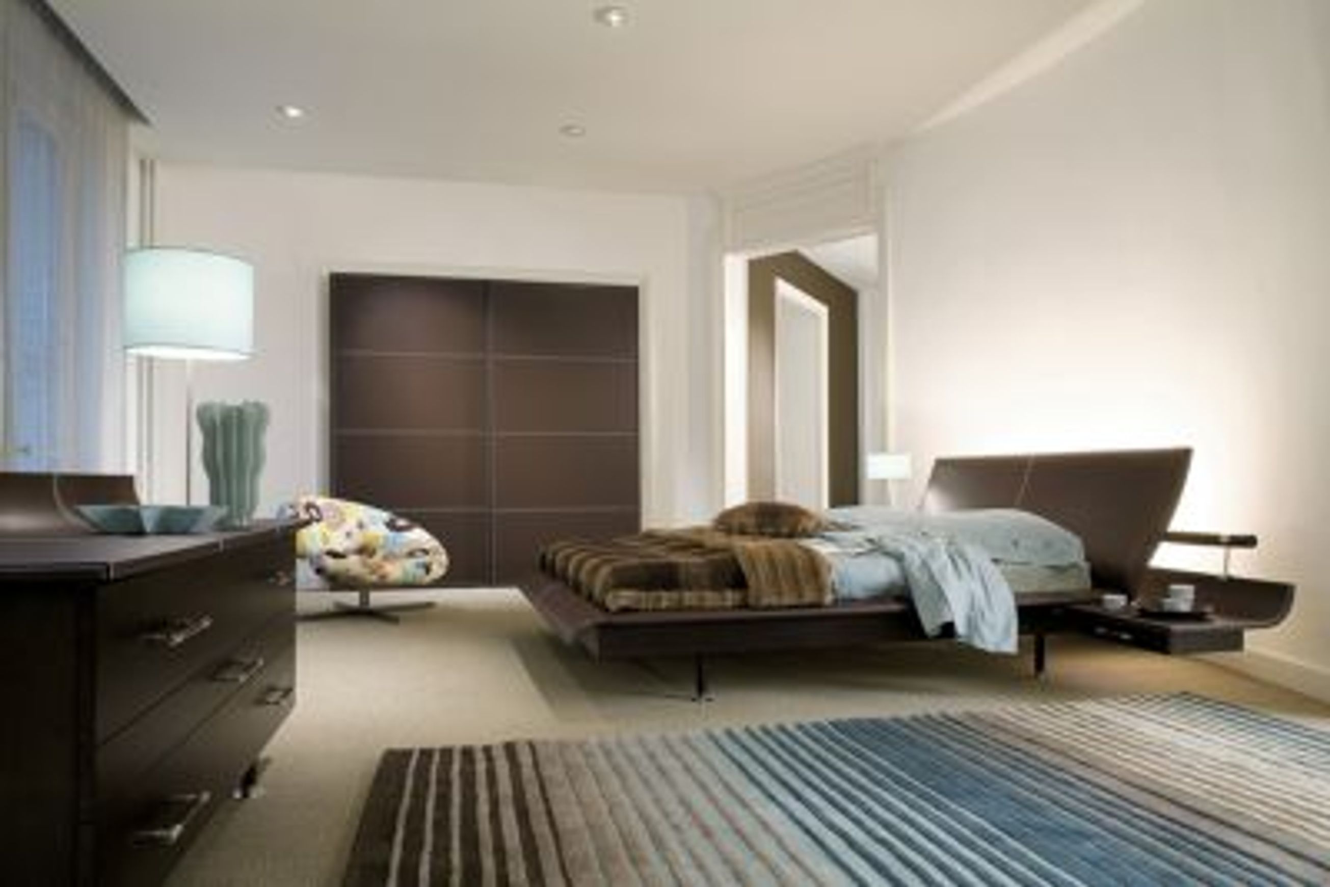 Vanity Bed With Nightstands