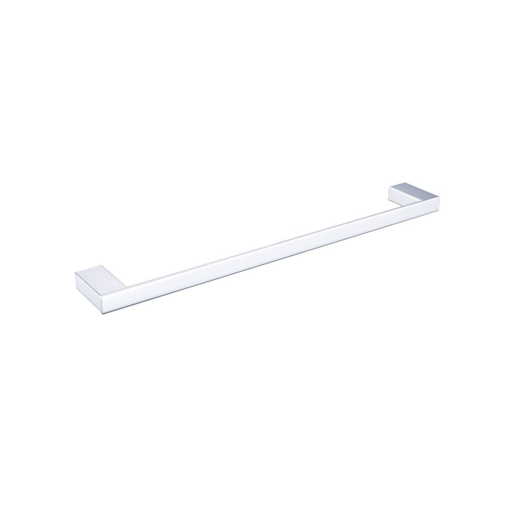 Celia Single Towel Rail 800mm Chrome