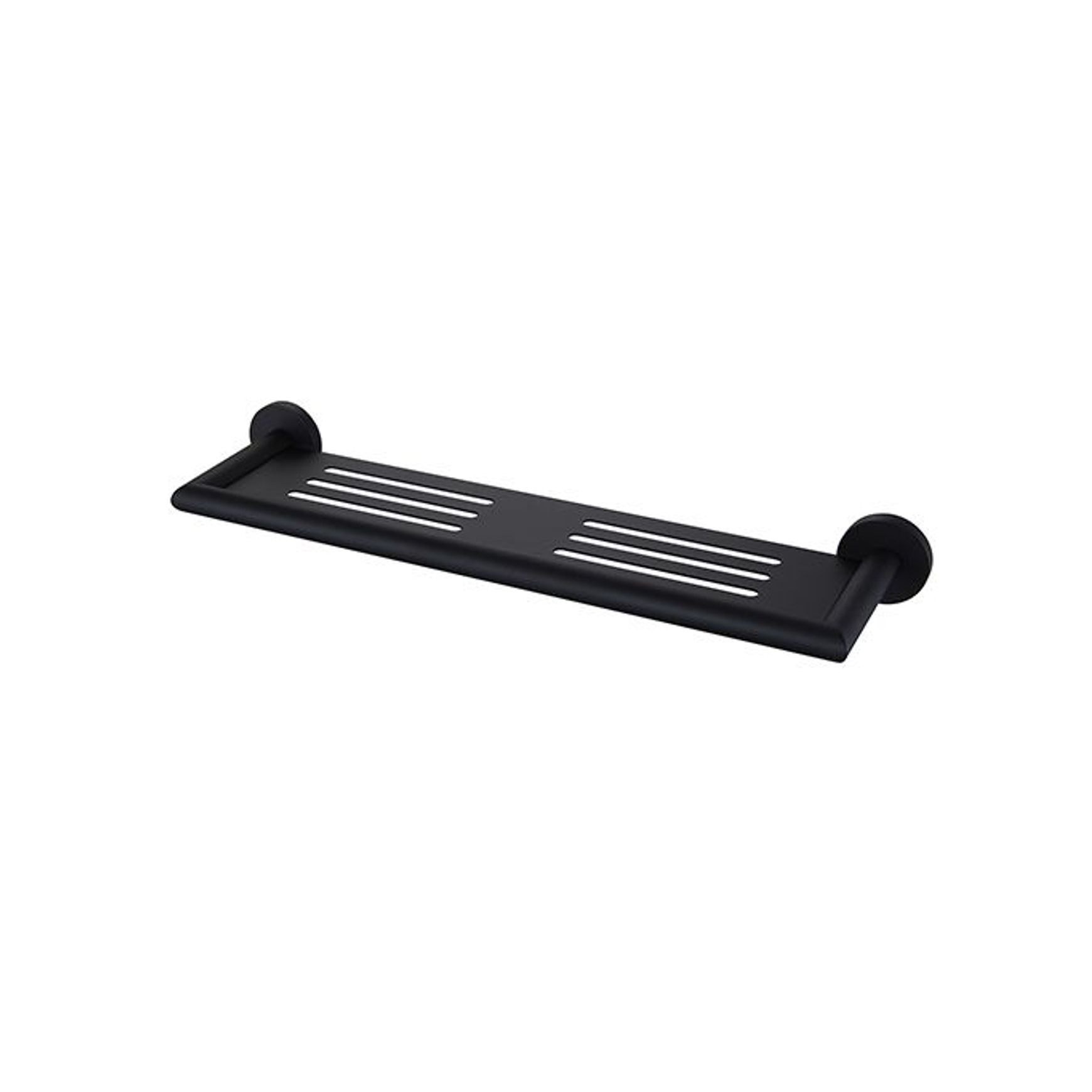 Dolce Metal Shower Shelf Matte Black